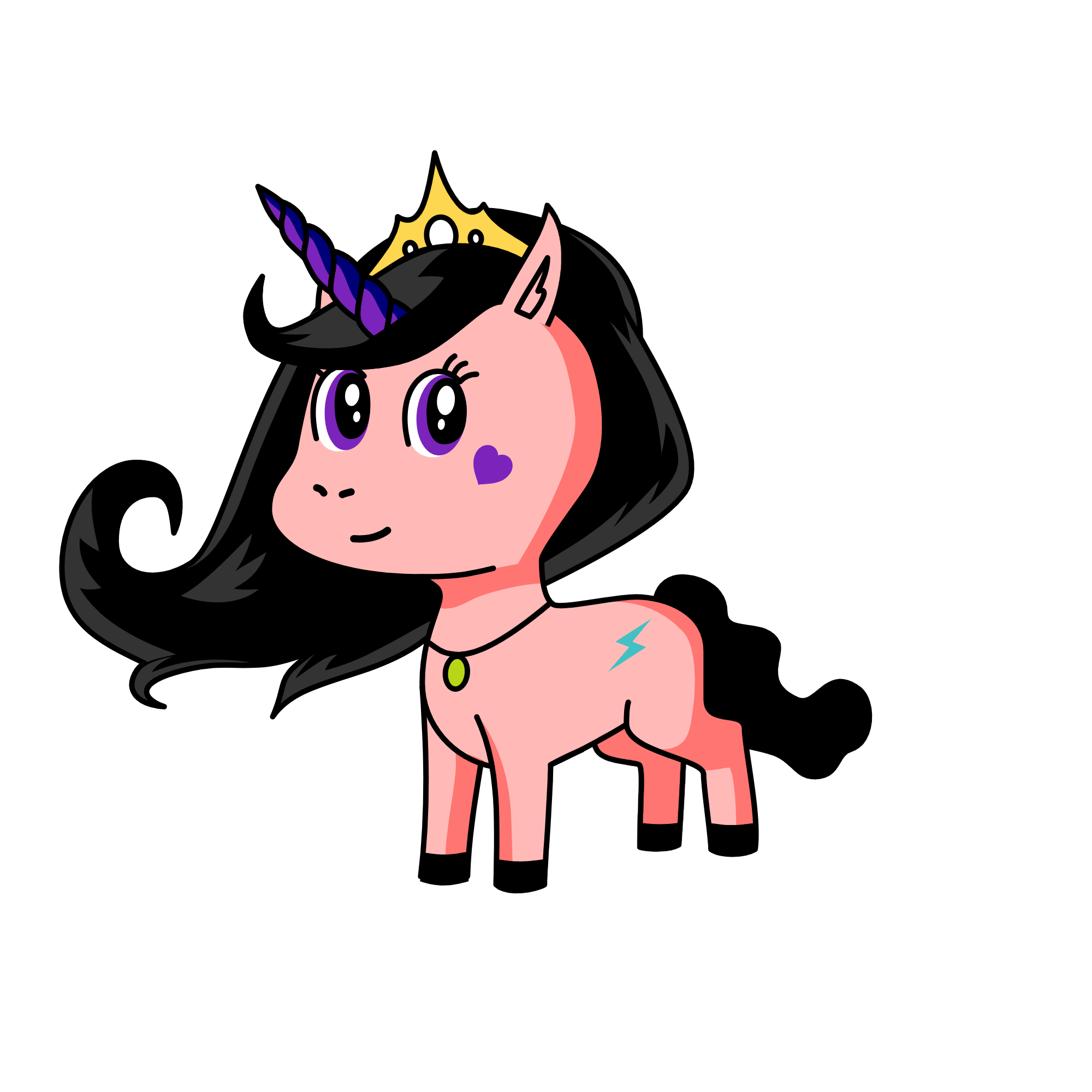 bubblegum, the unicorn