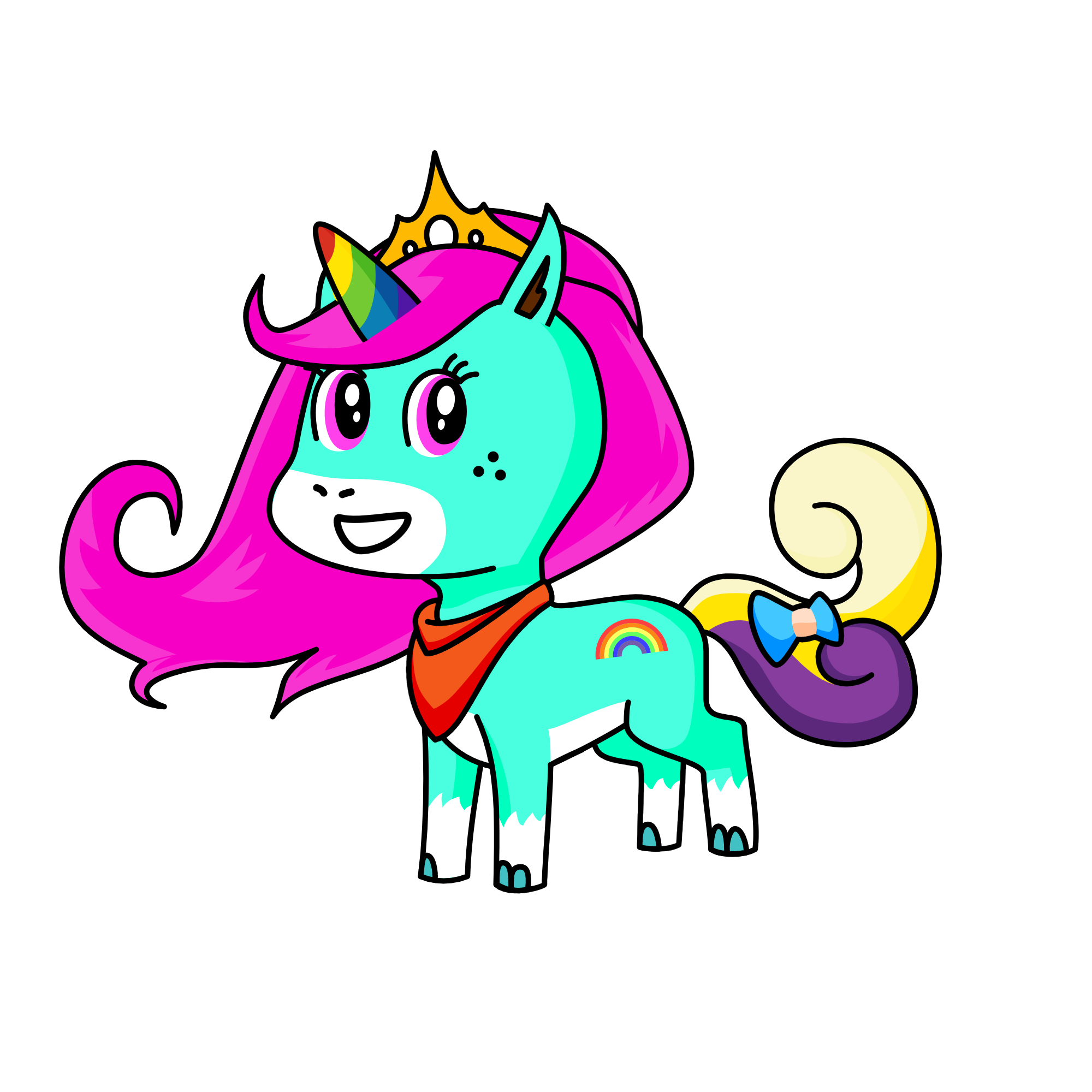cornily, the unicorn