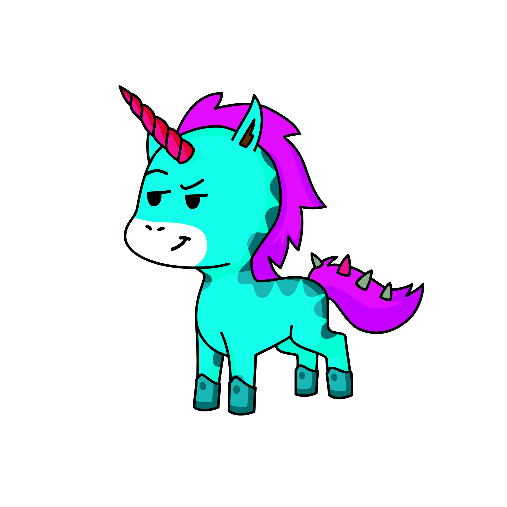 dark ferdier, the unicorn