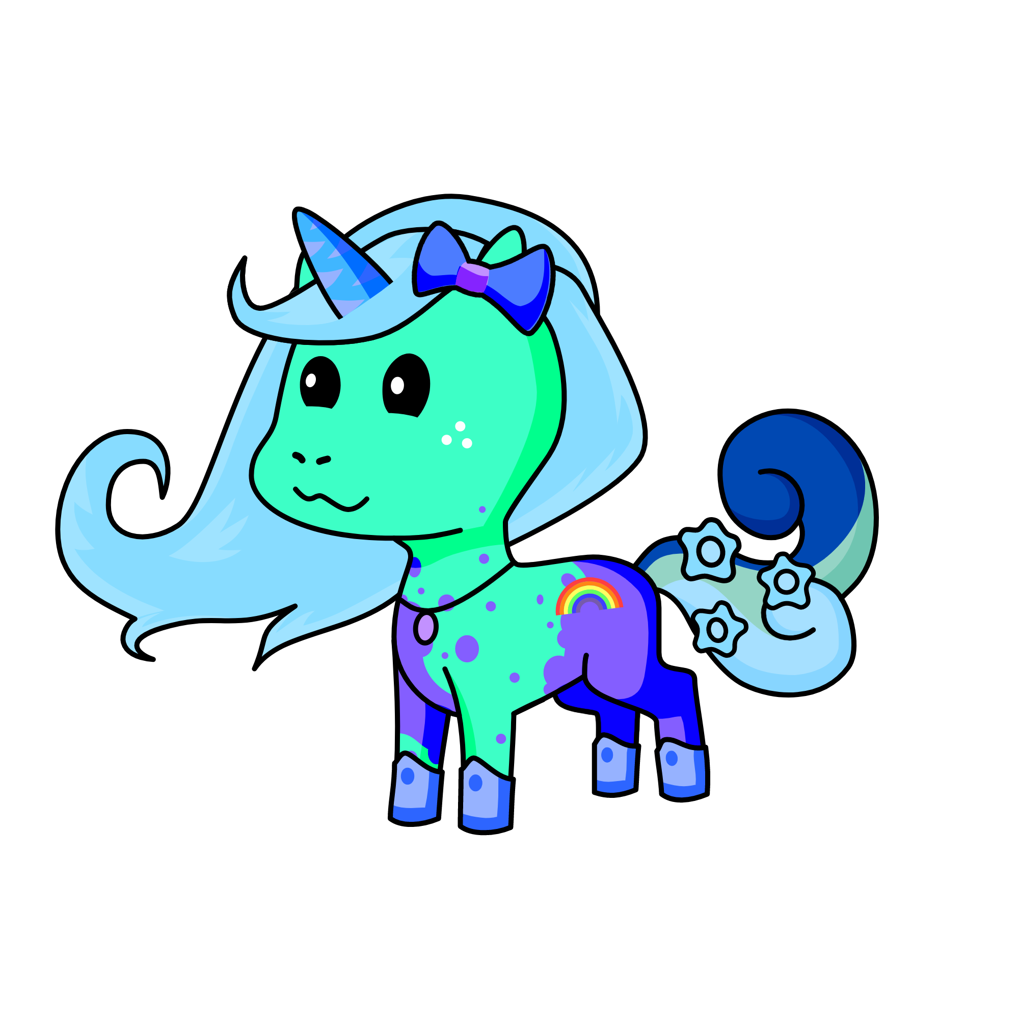 ball, the unicorn
