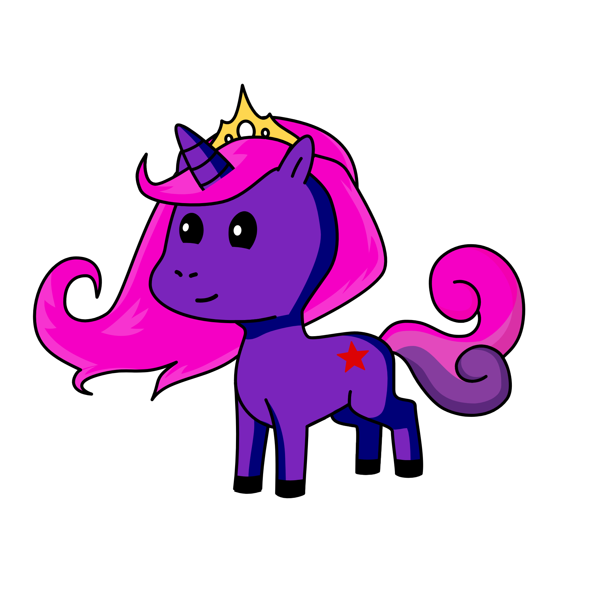 Twilight sparkle, the unicorn