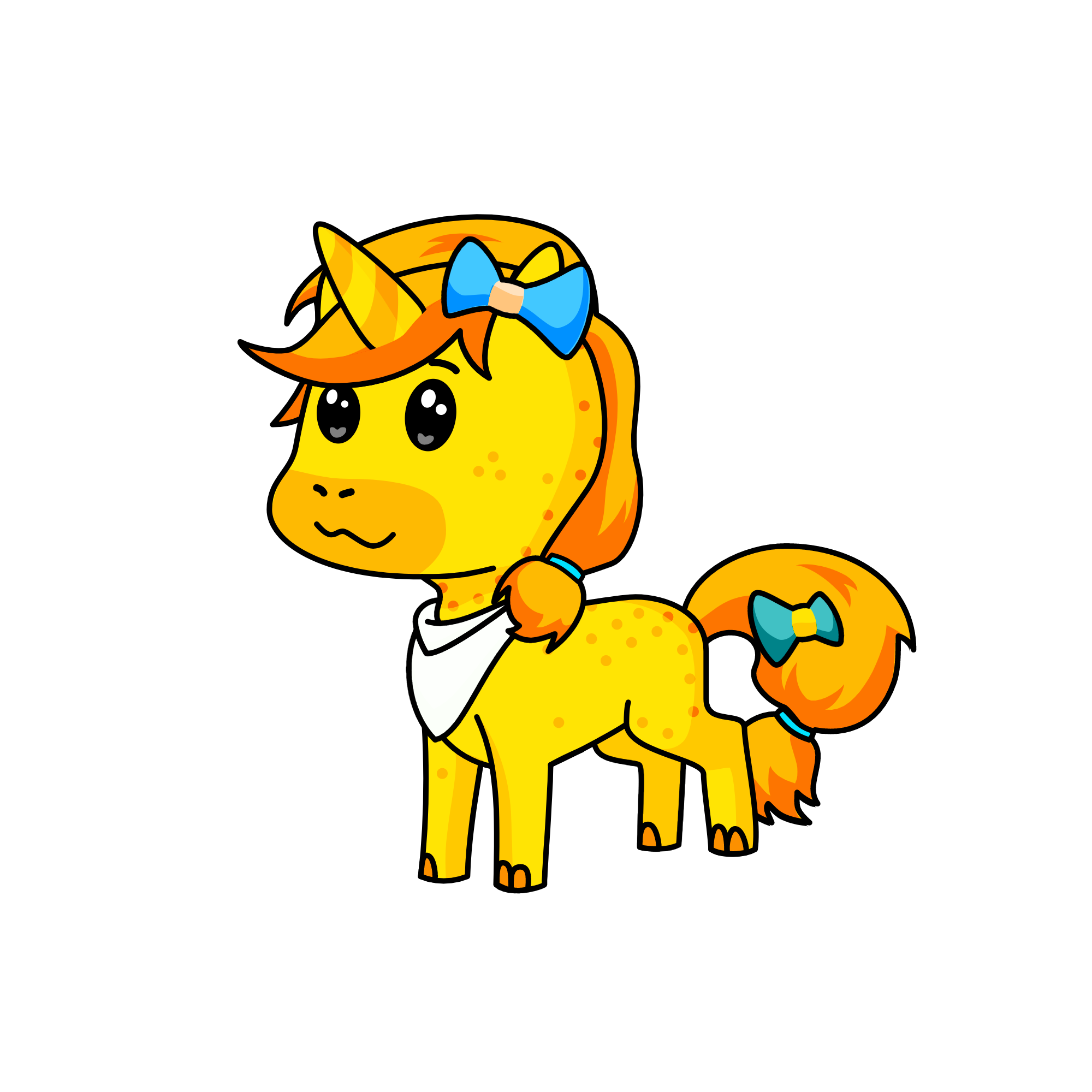 chica, the unicorn