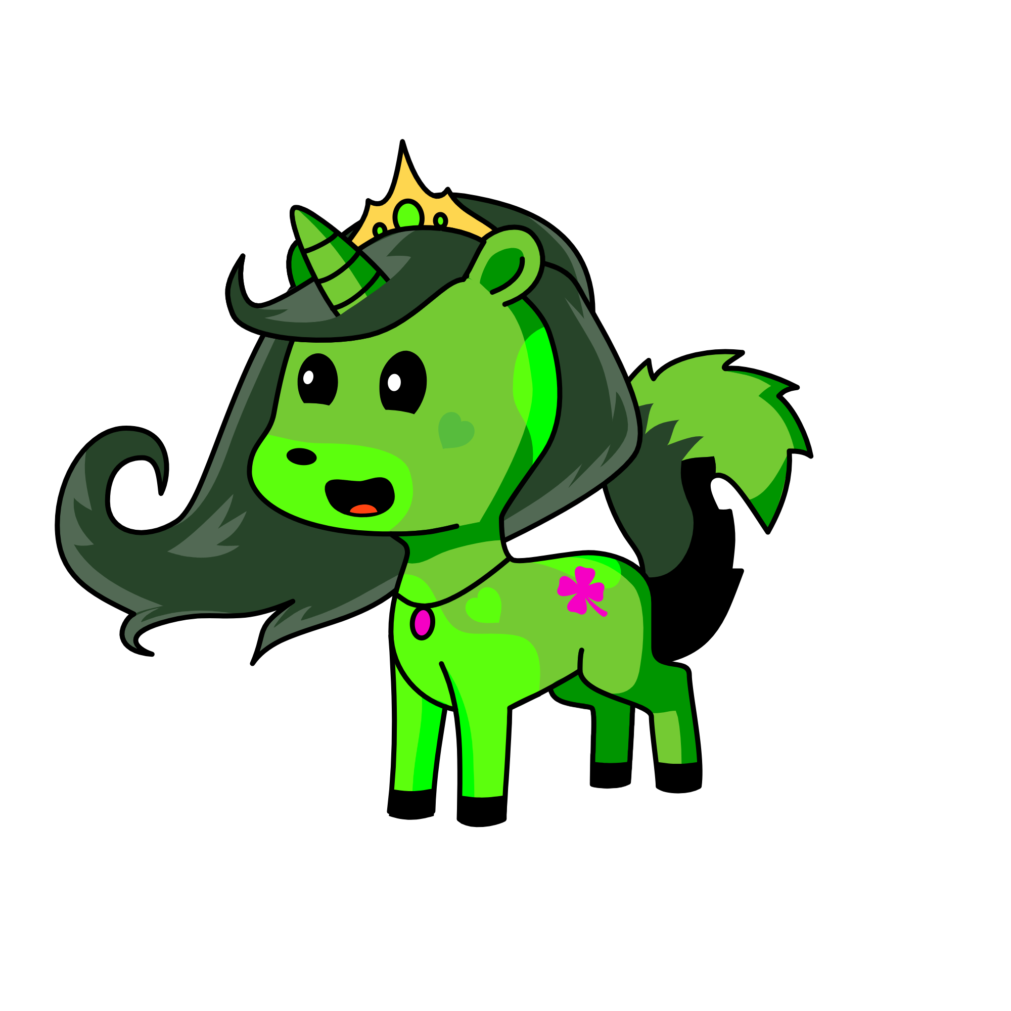 niamey, the queen of nature, the unicorn