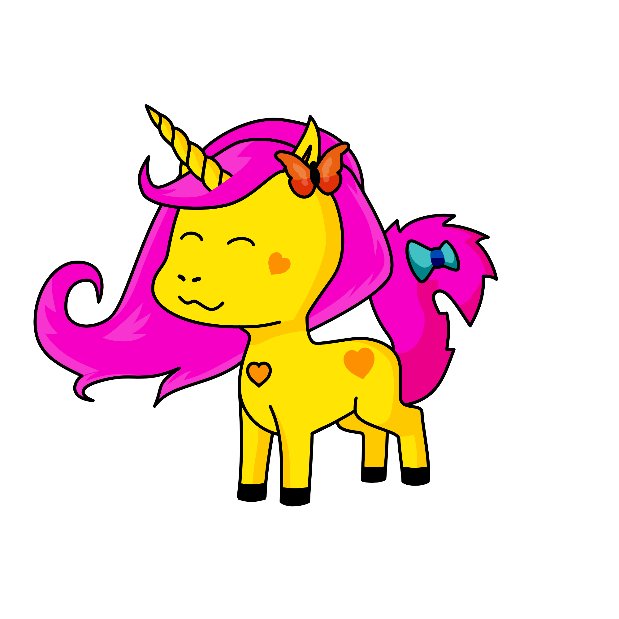fluttershy, the unicorn