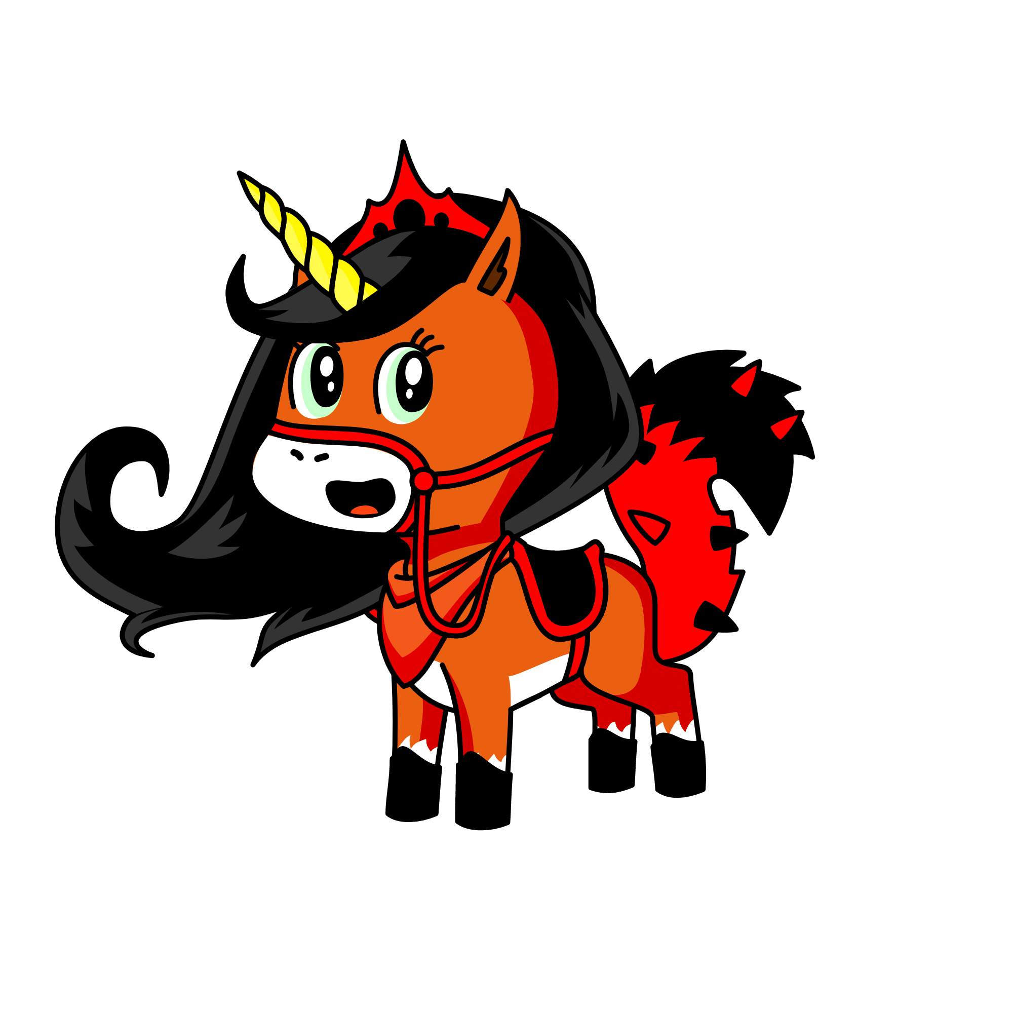 Evil unicorn, the unicorn
