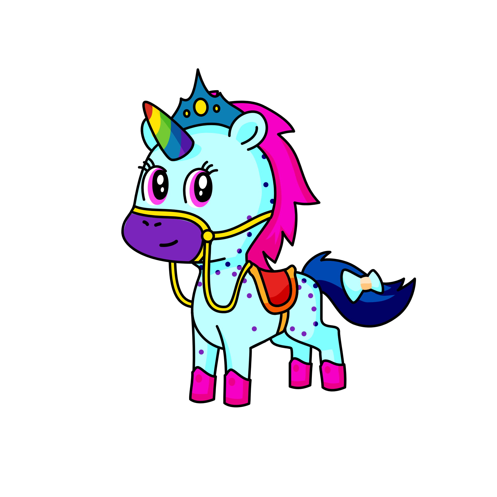 Snowy❄️❄️❄️❄️, the unicorn