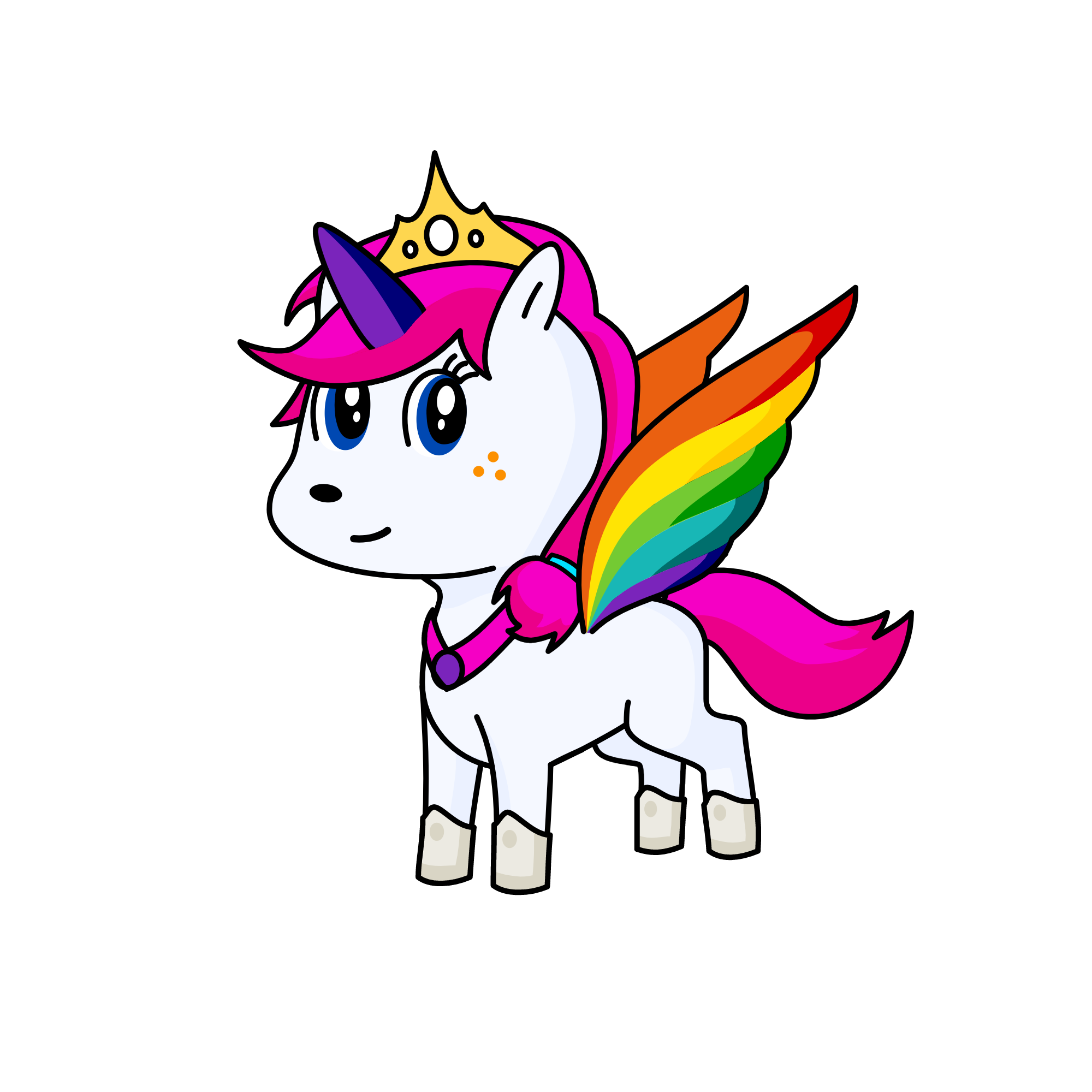 Love, the unicorn
