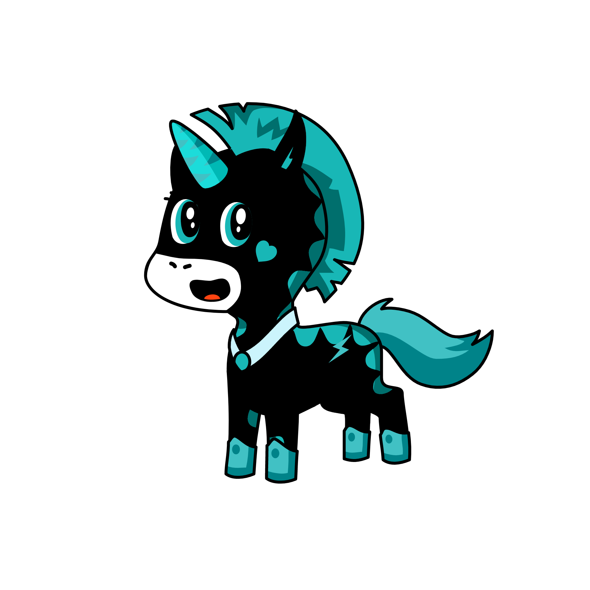 night, the unicorn