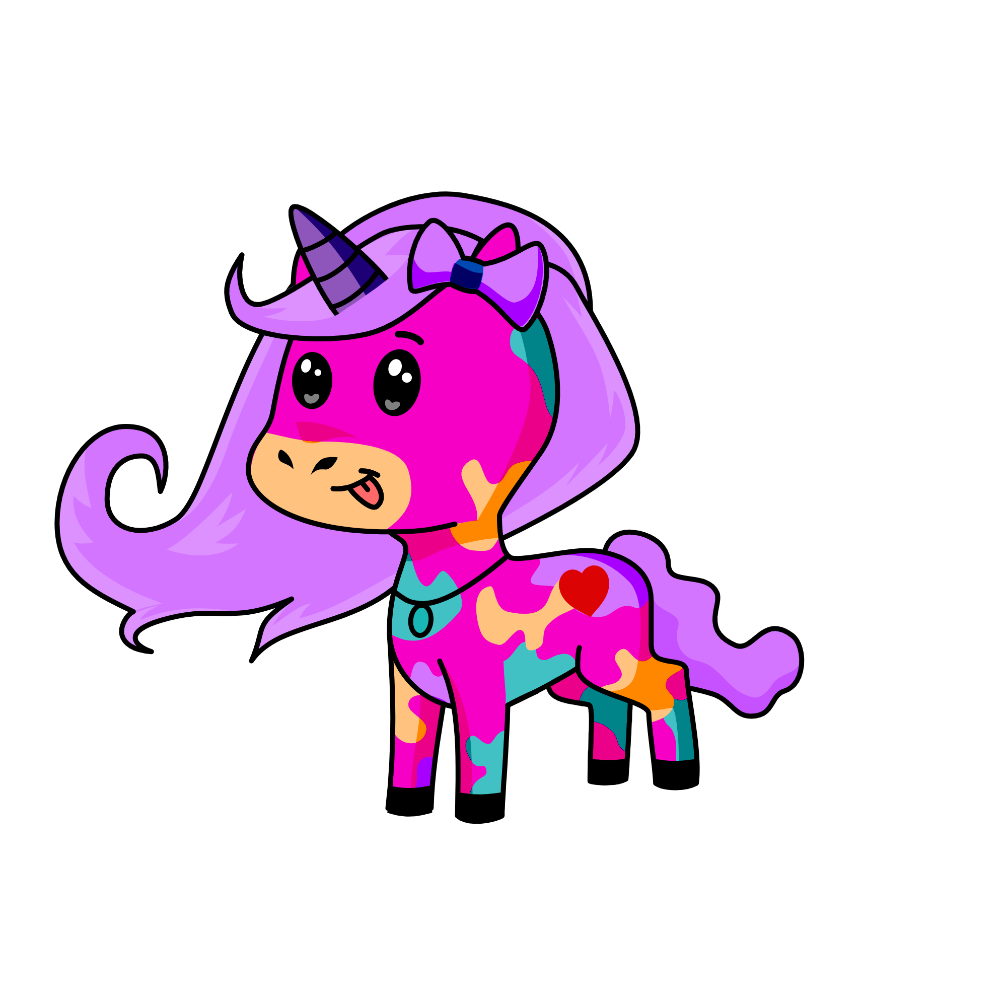 cake, the unicorn