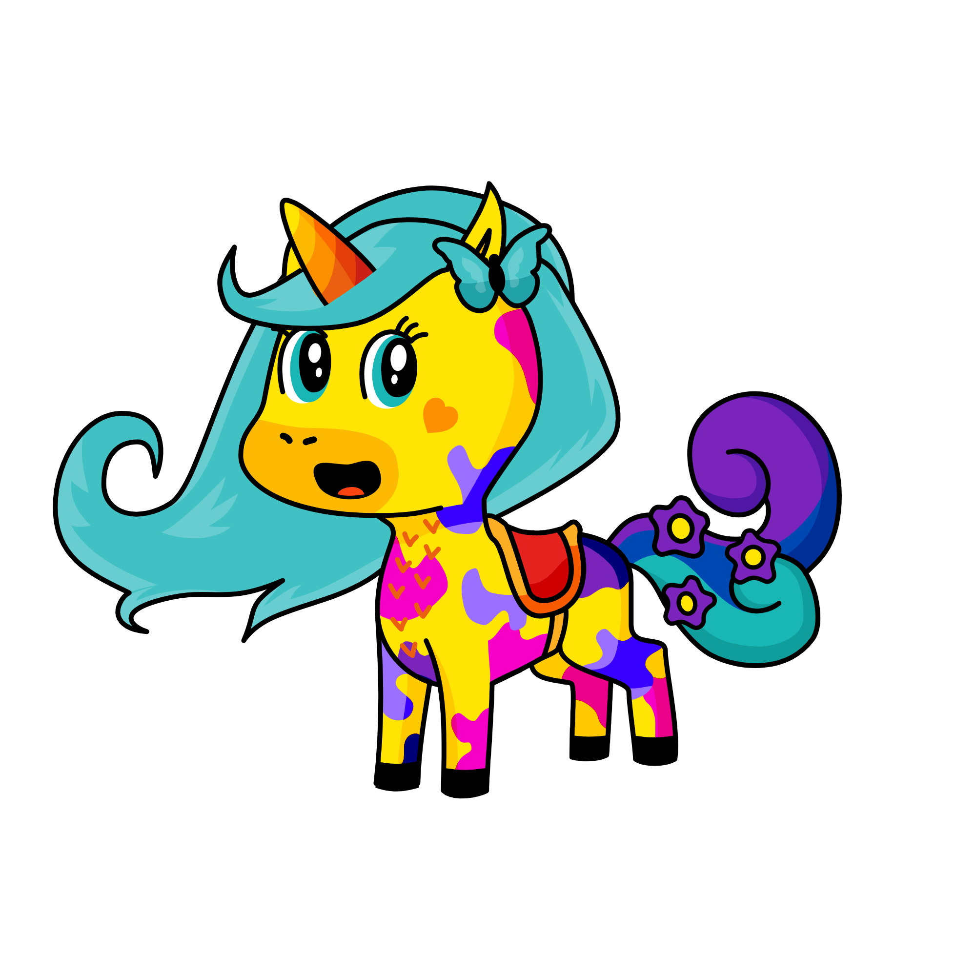 sunshine, the unicorn