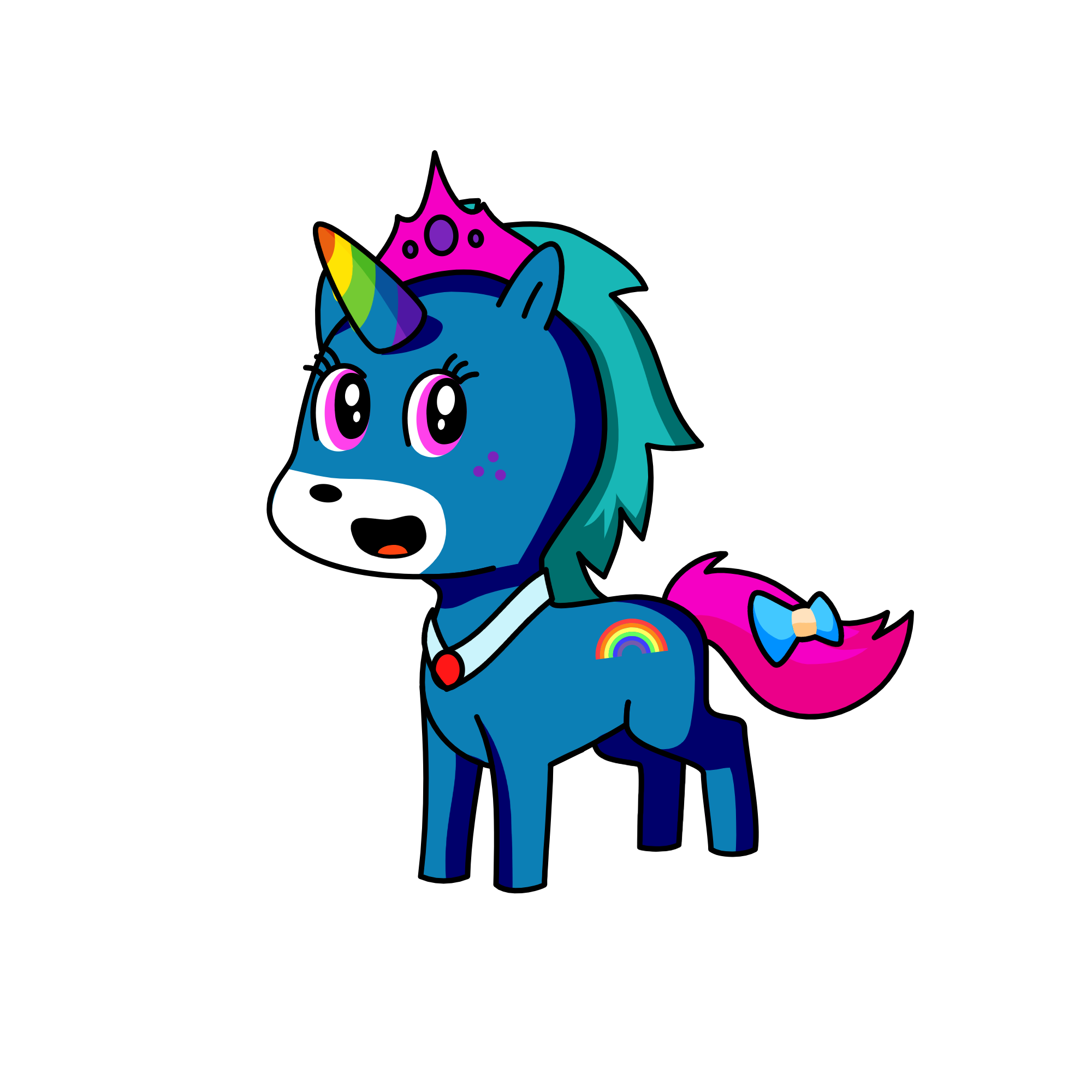 Twighlight Sparkle, the unicorn