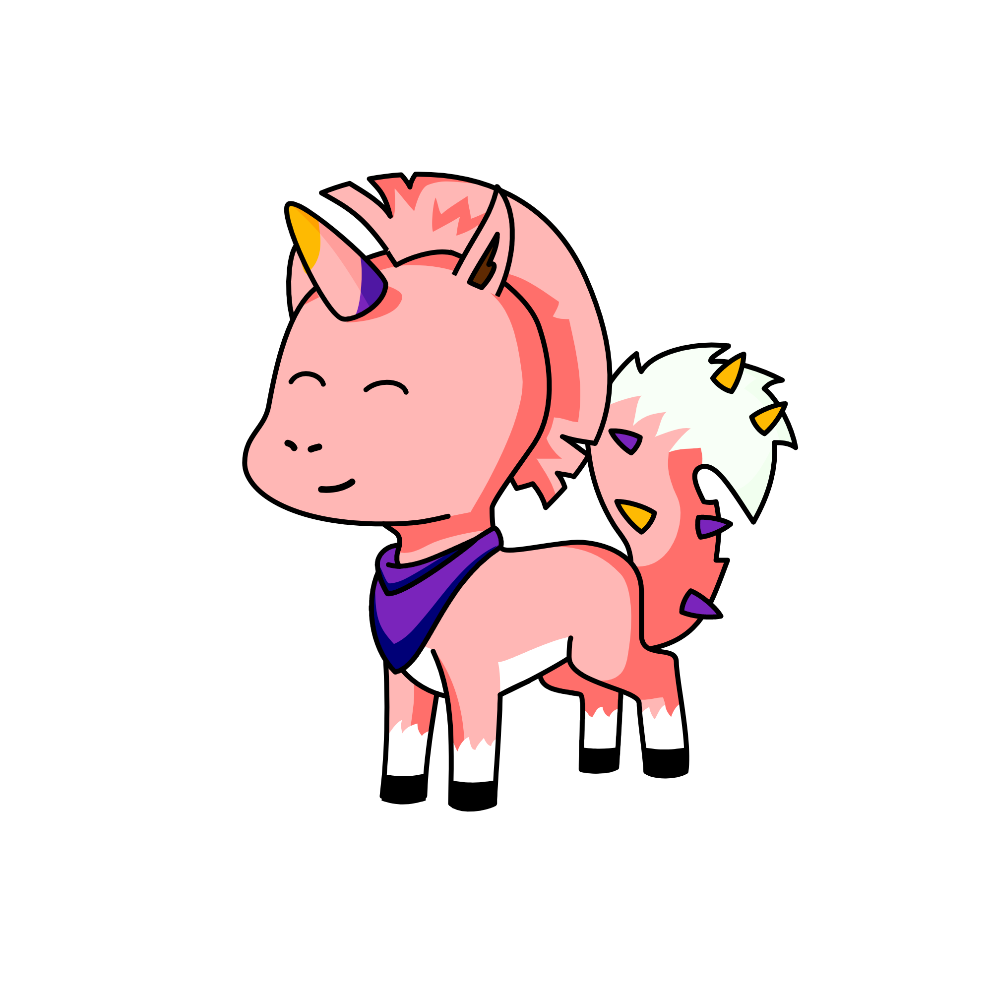 Prince of Light, the unicorn