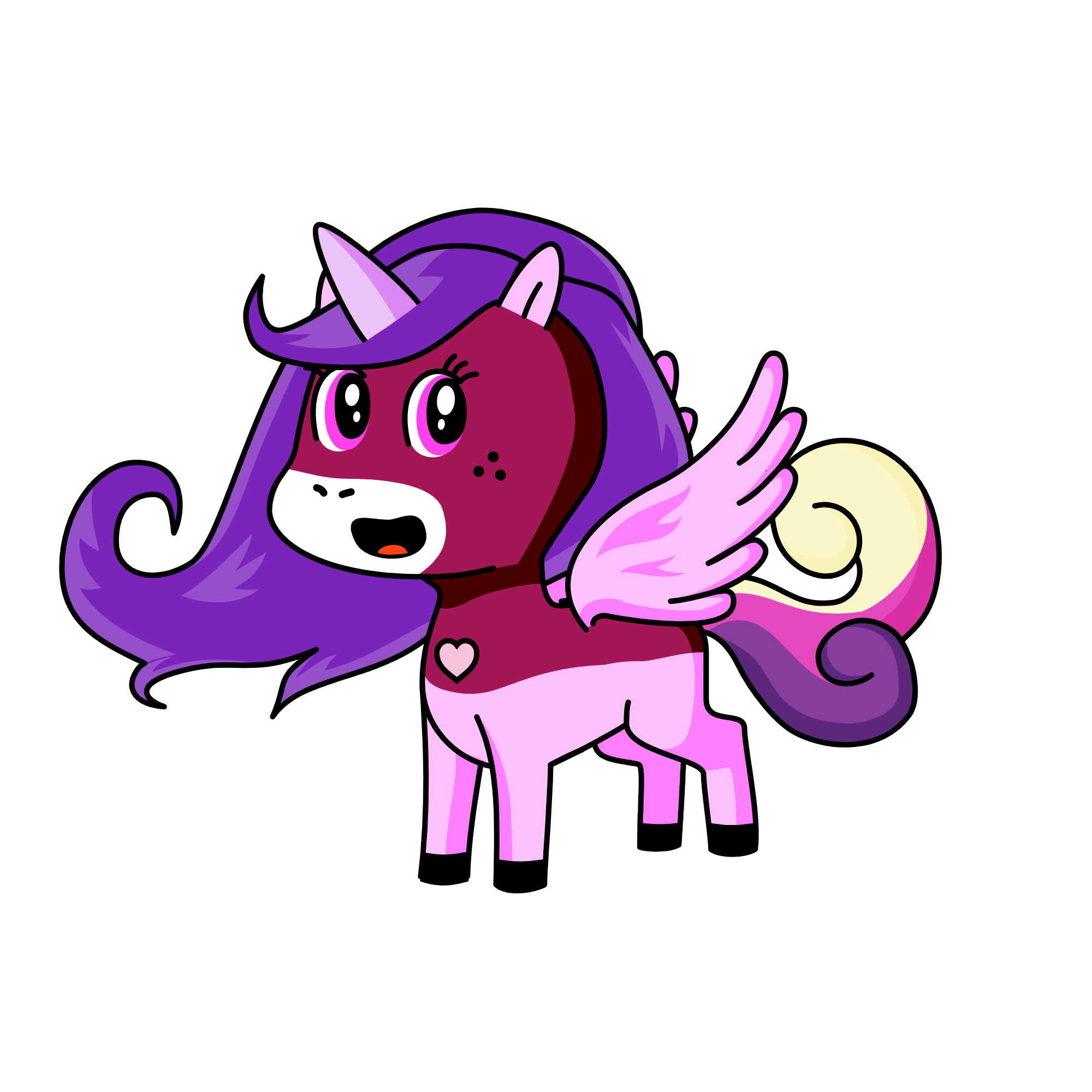 ponyta, the unicorn