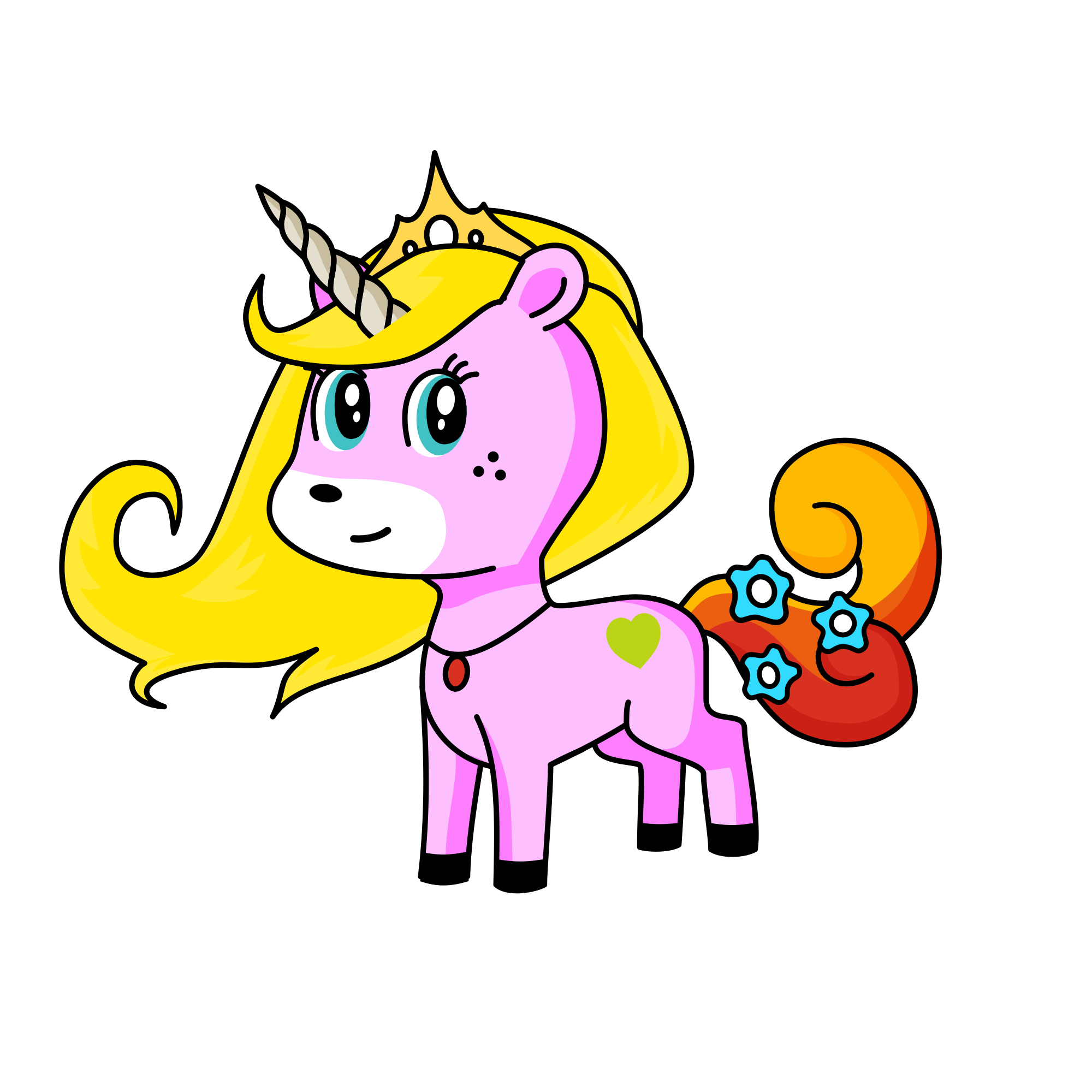 Cora, the unicorn