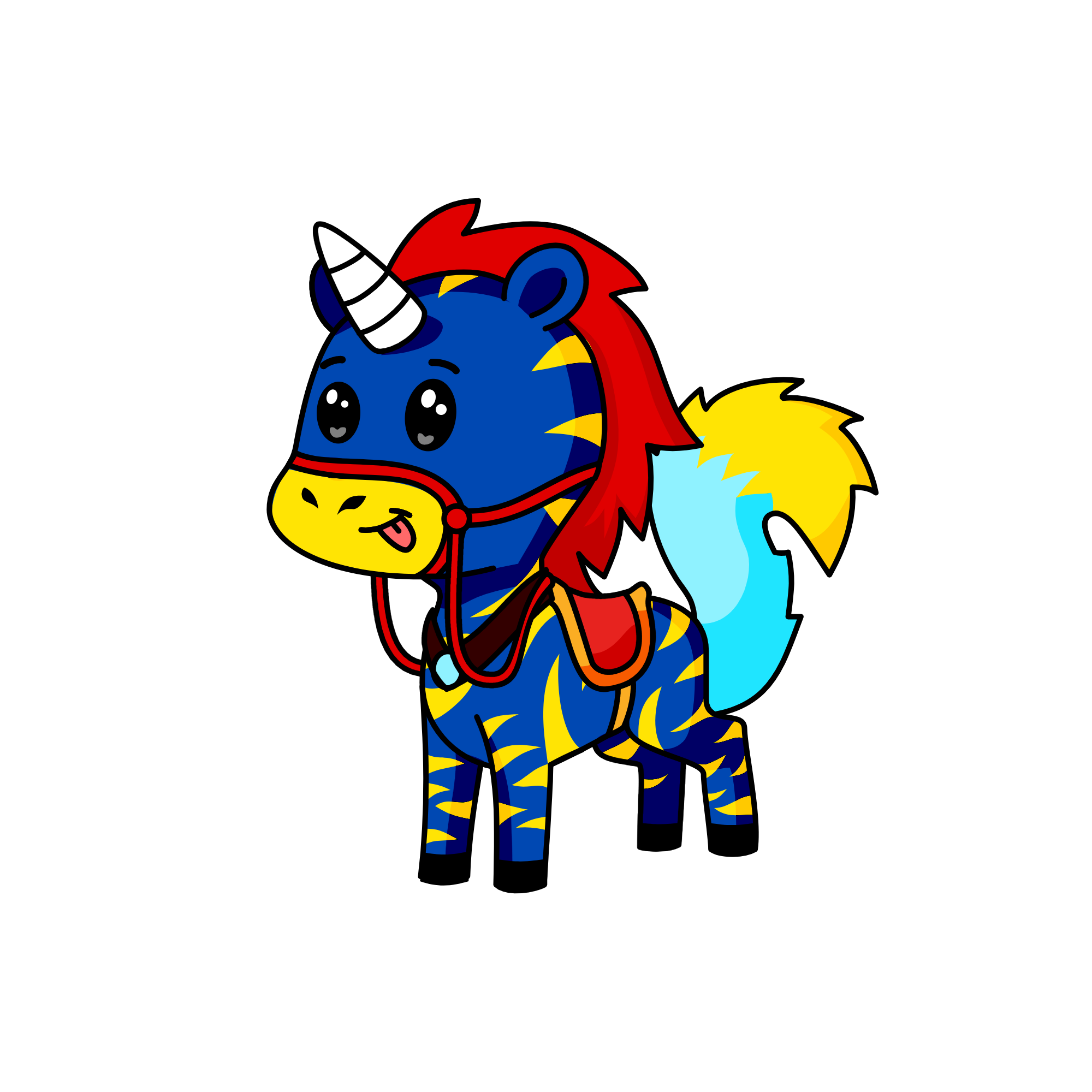 Hancelot, the unicorn