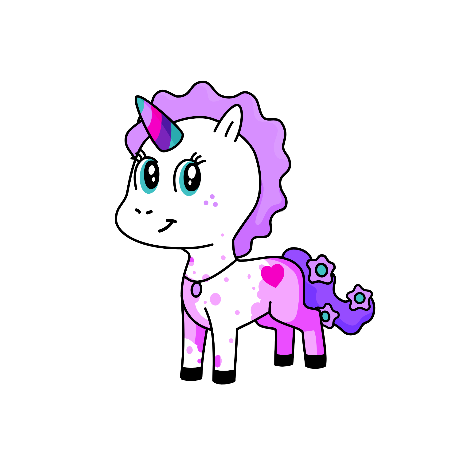 Lila, the unicorn