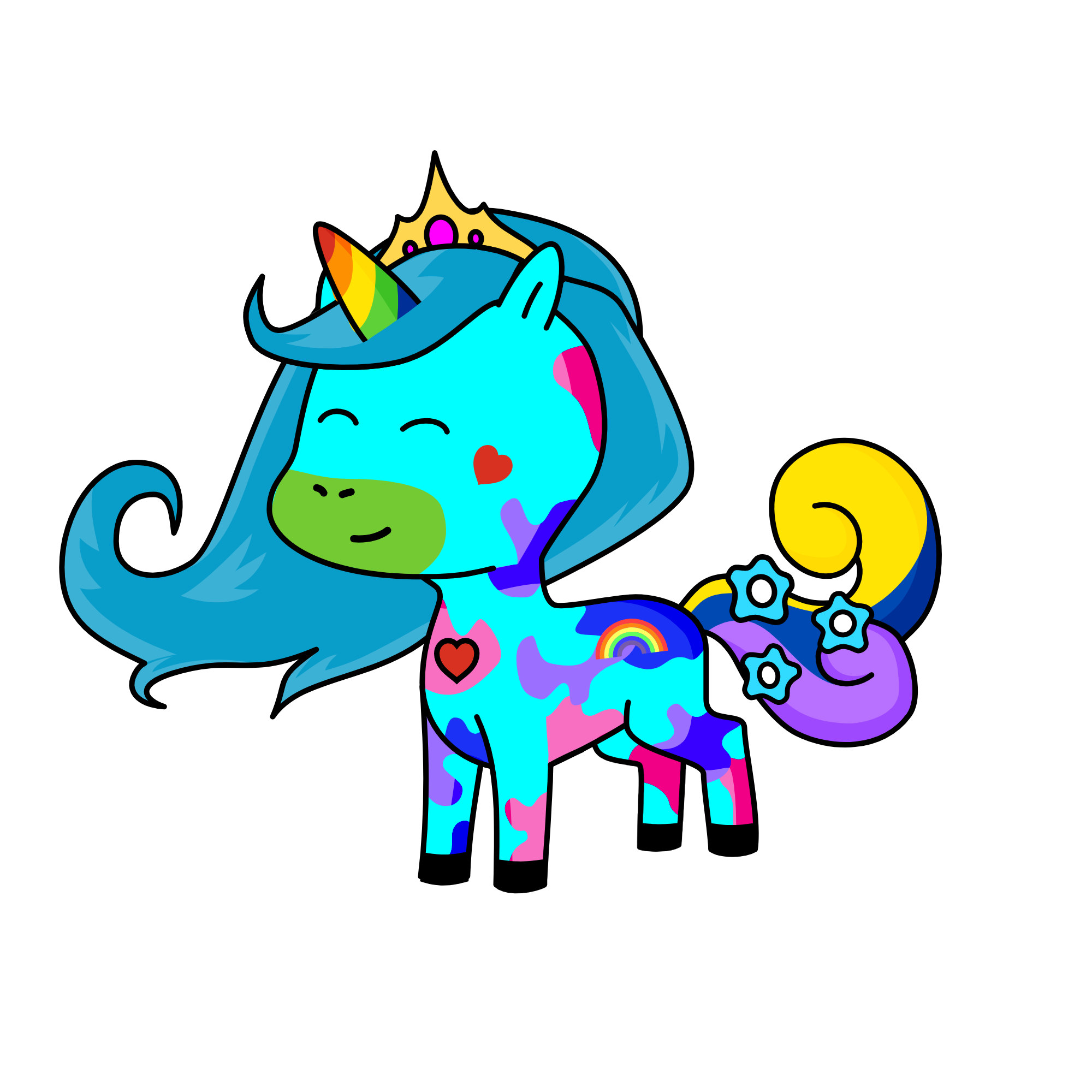 Sweety, the unicorn