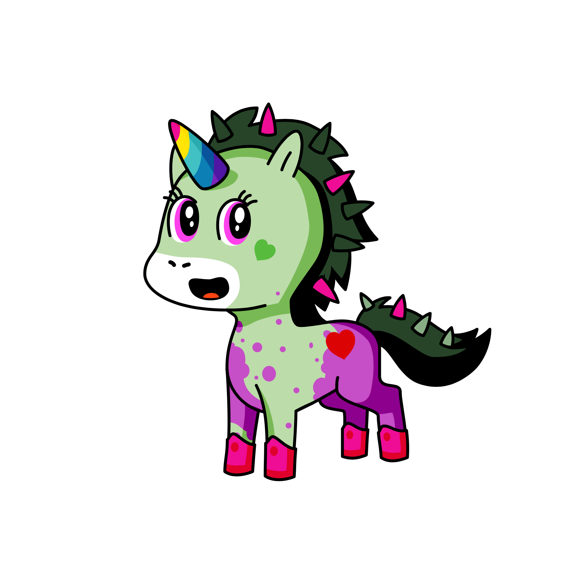 w, the unicorn