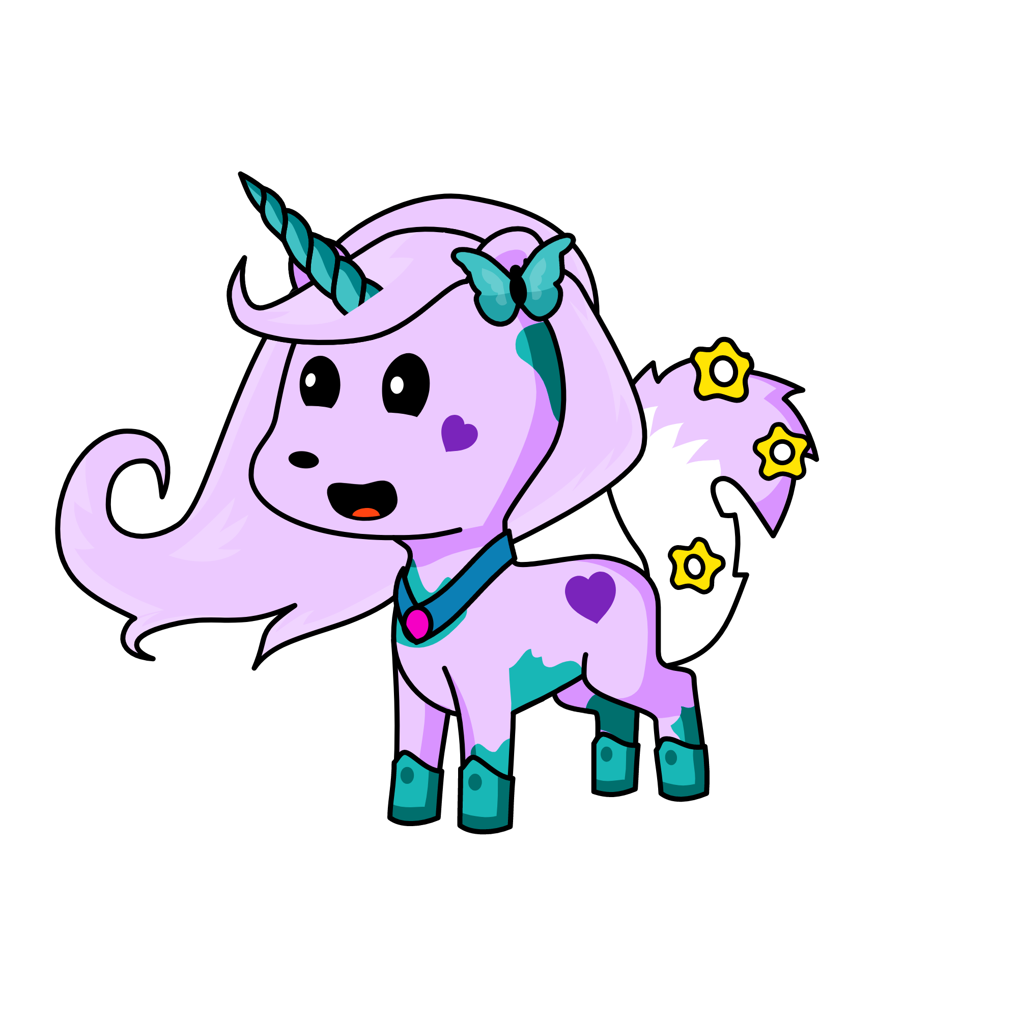 princess Liby, the unicorn
