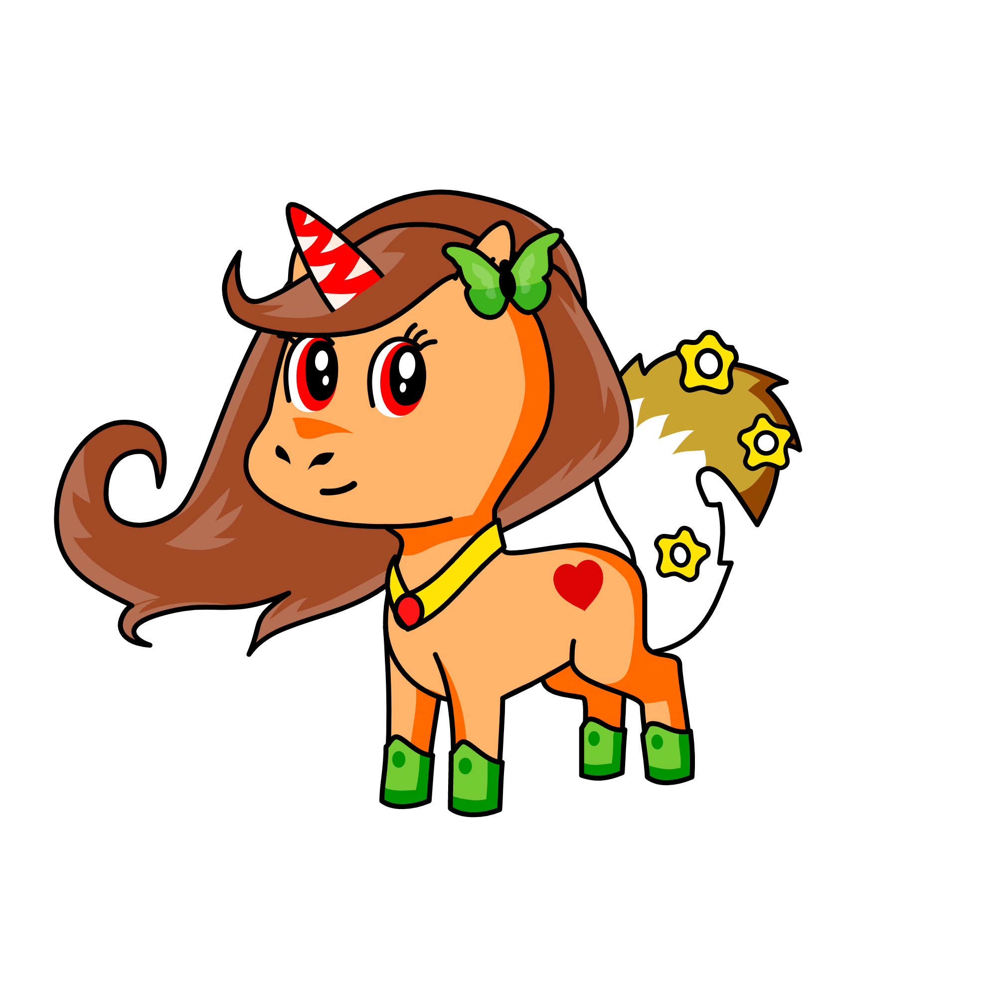 Chara, the unicorn
