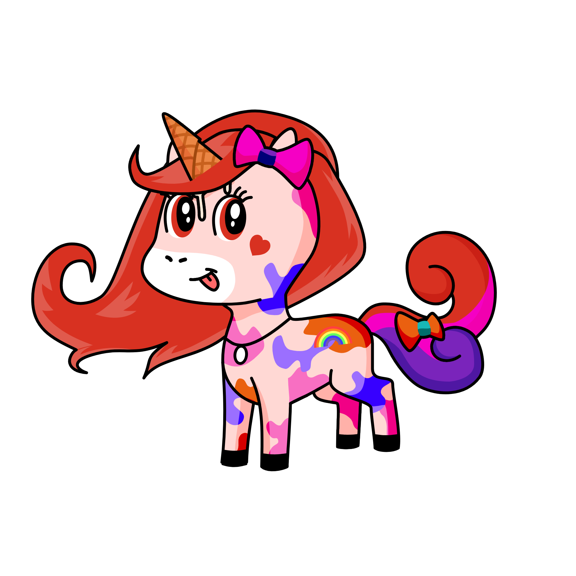 Lamsay, the unicorn