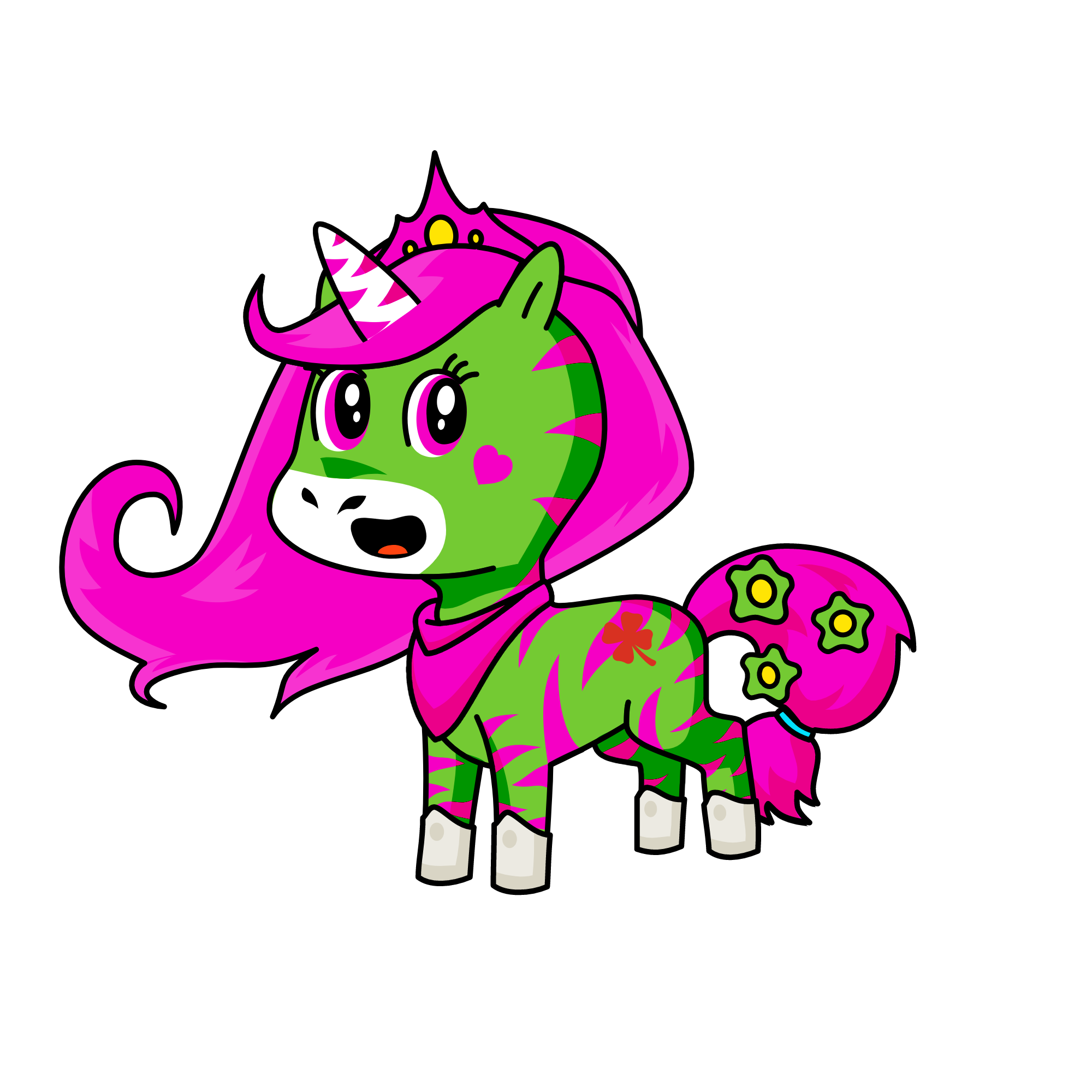 Pinkie, the unicorn