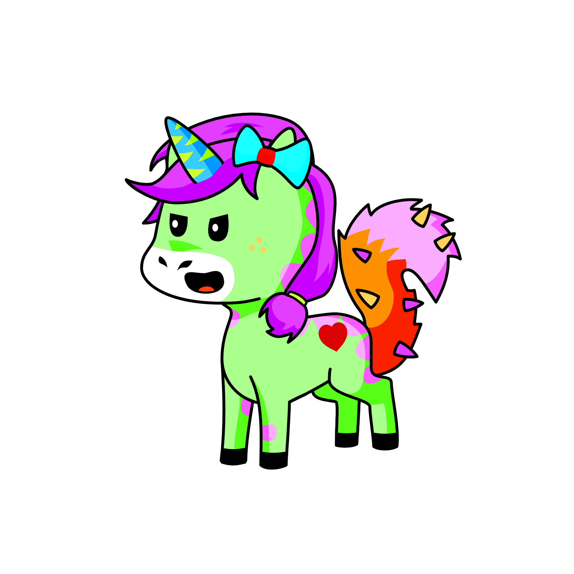 fearce baby, the unicorn