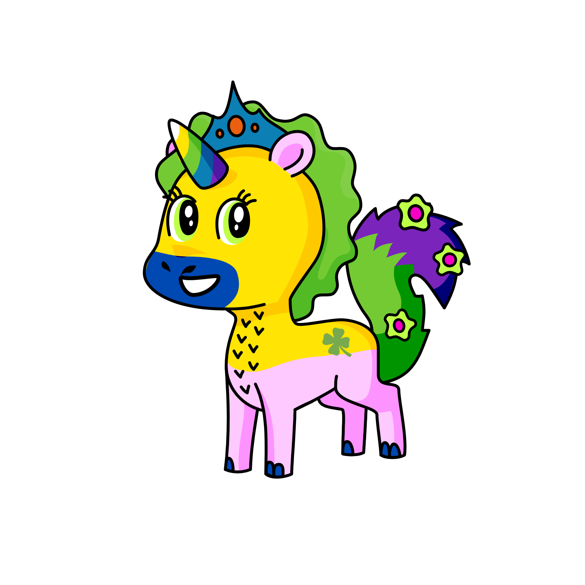 看书, the unicorn