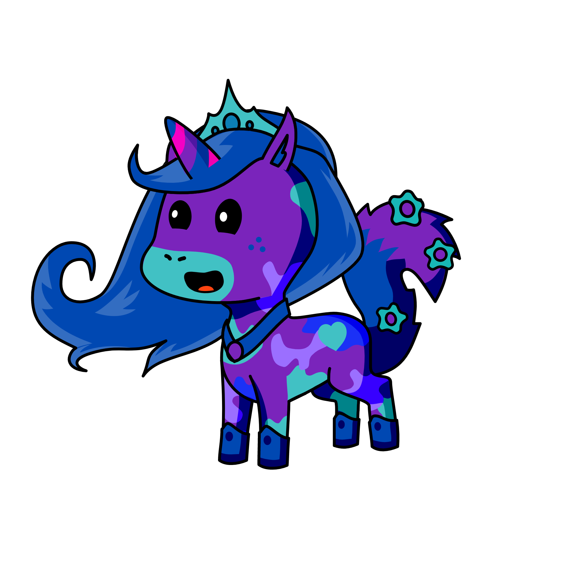 Darkness, the unicorn