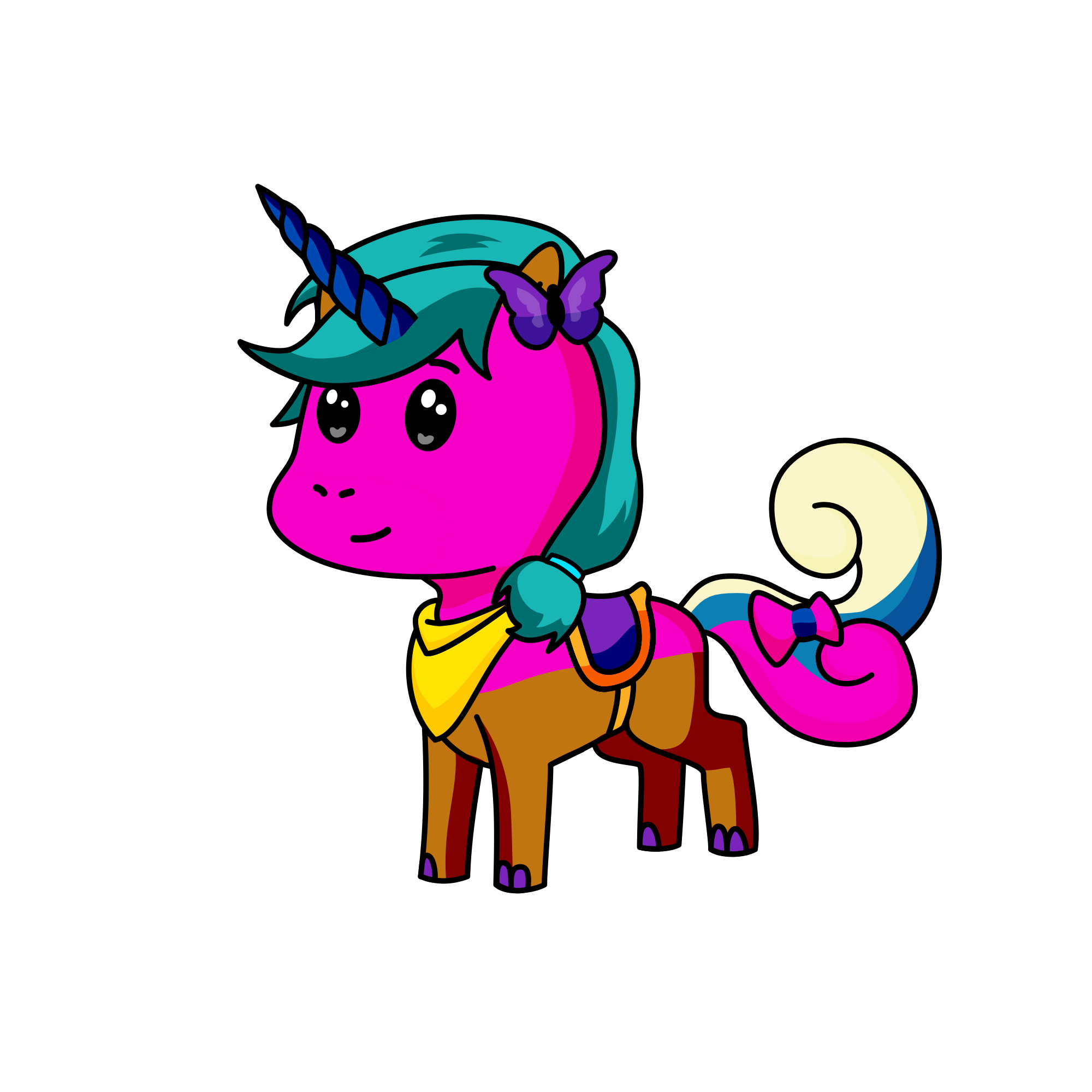 Stace, the unicorn