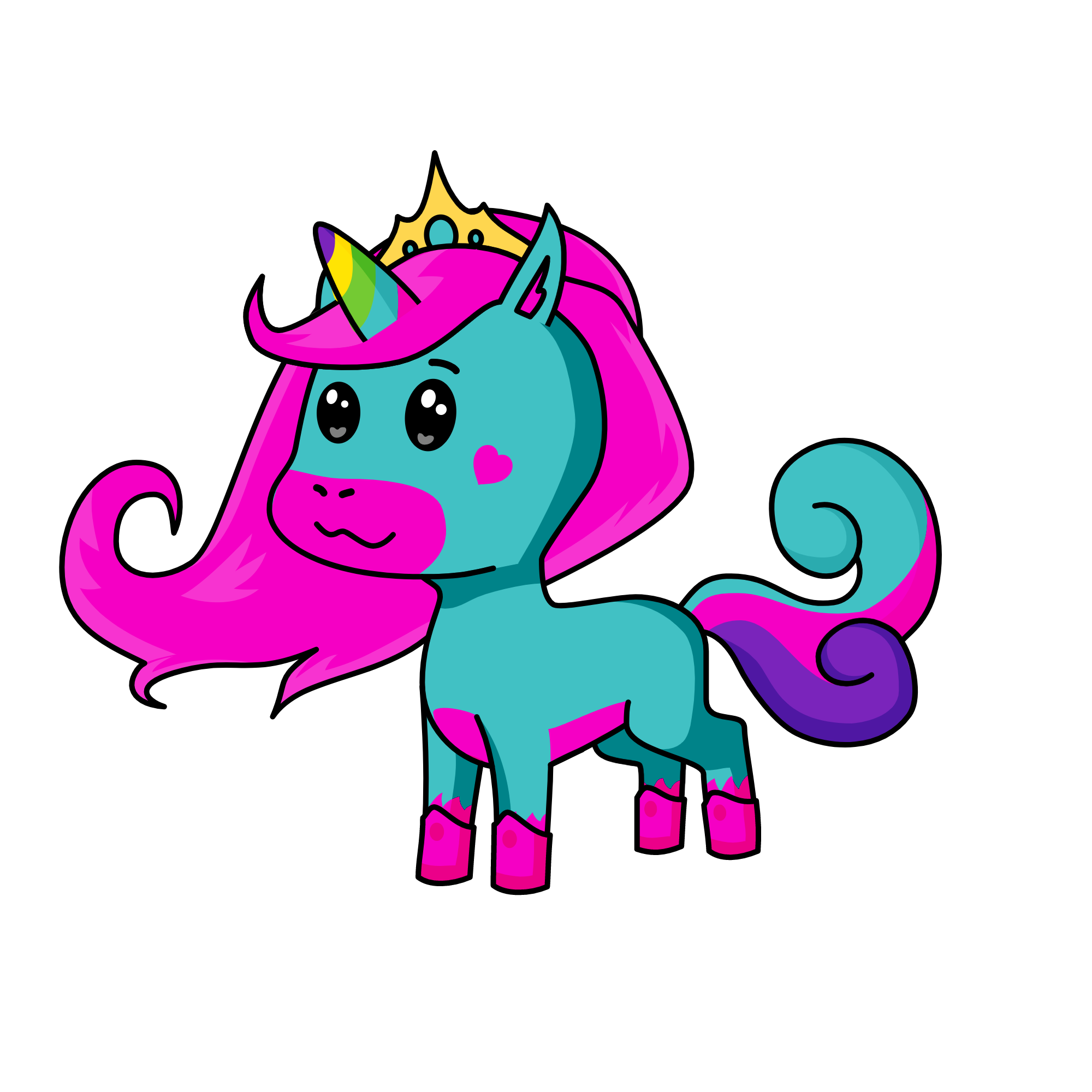 lilac, the unicorn