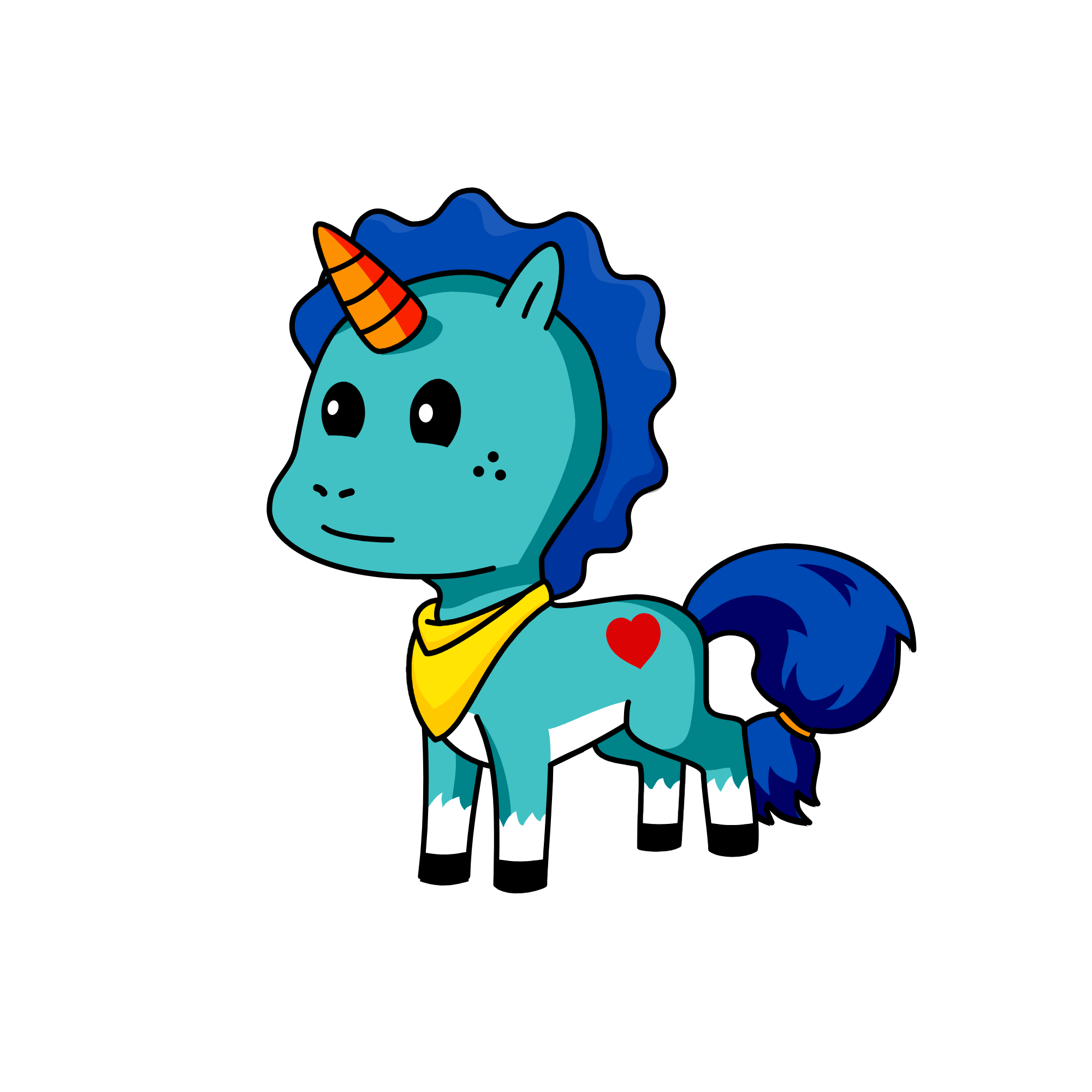 diamond, the unicorn