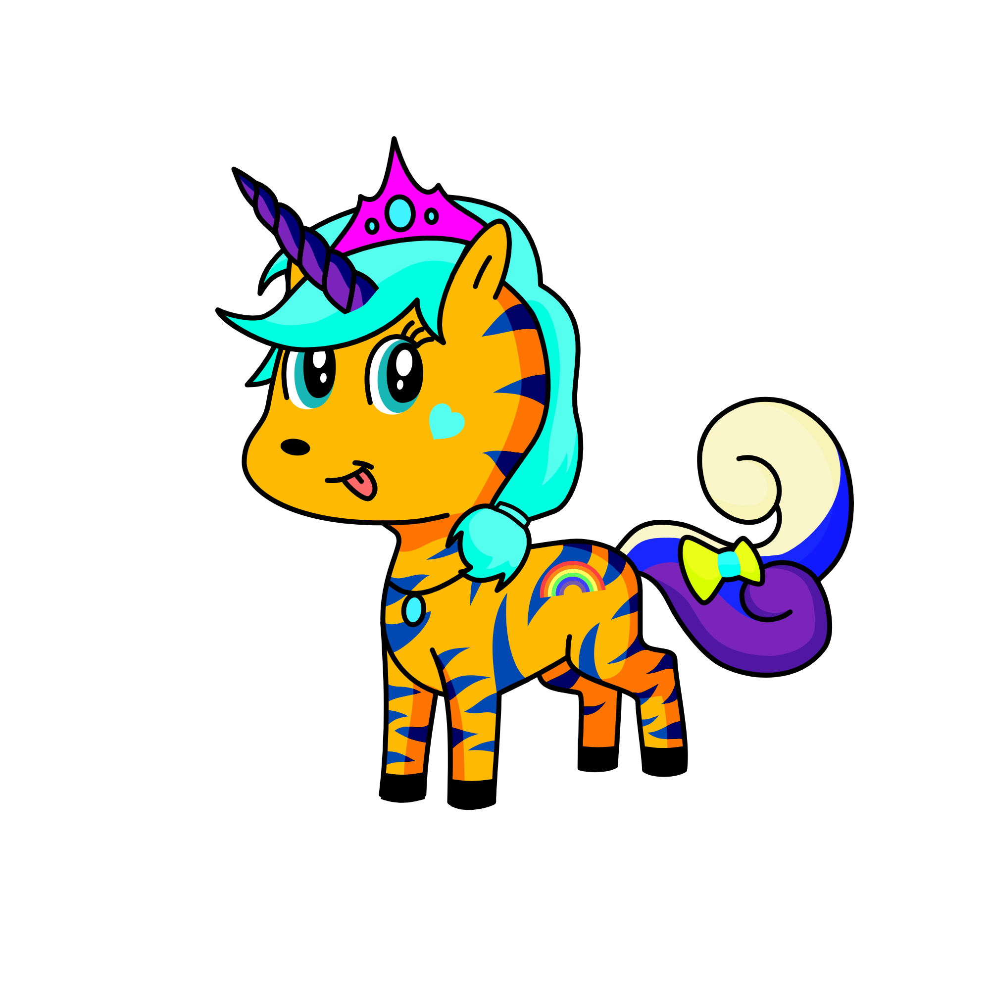 Braileny, the unicorn