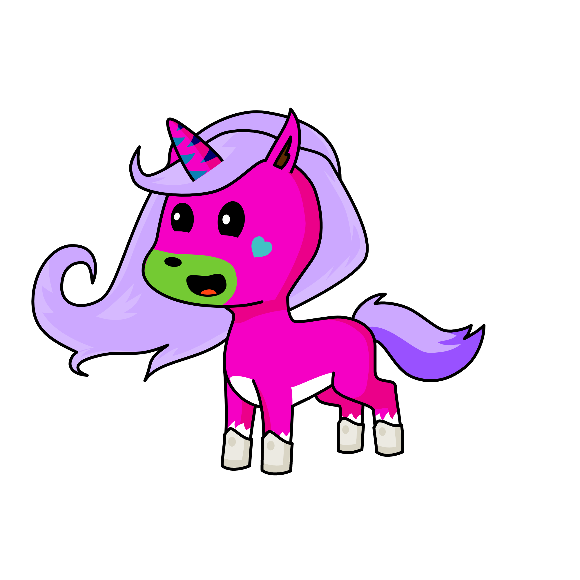mia, the unicorn