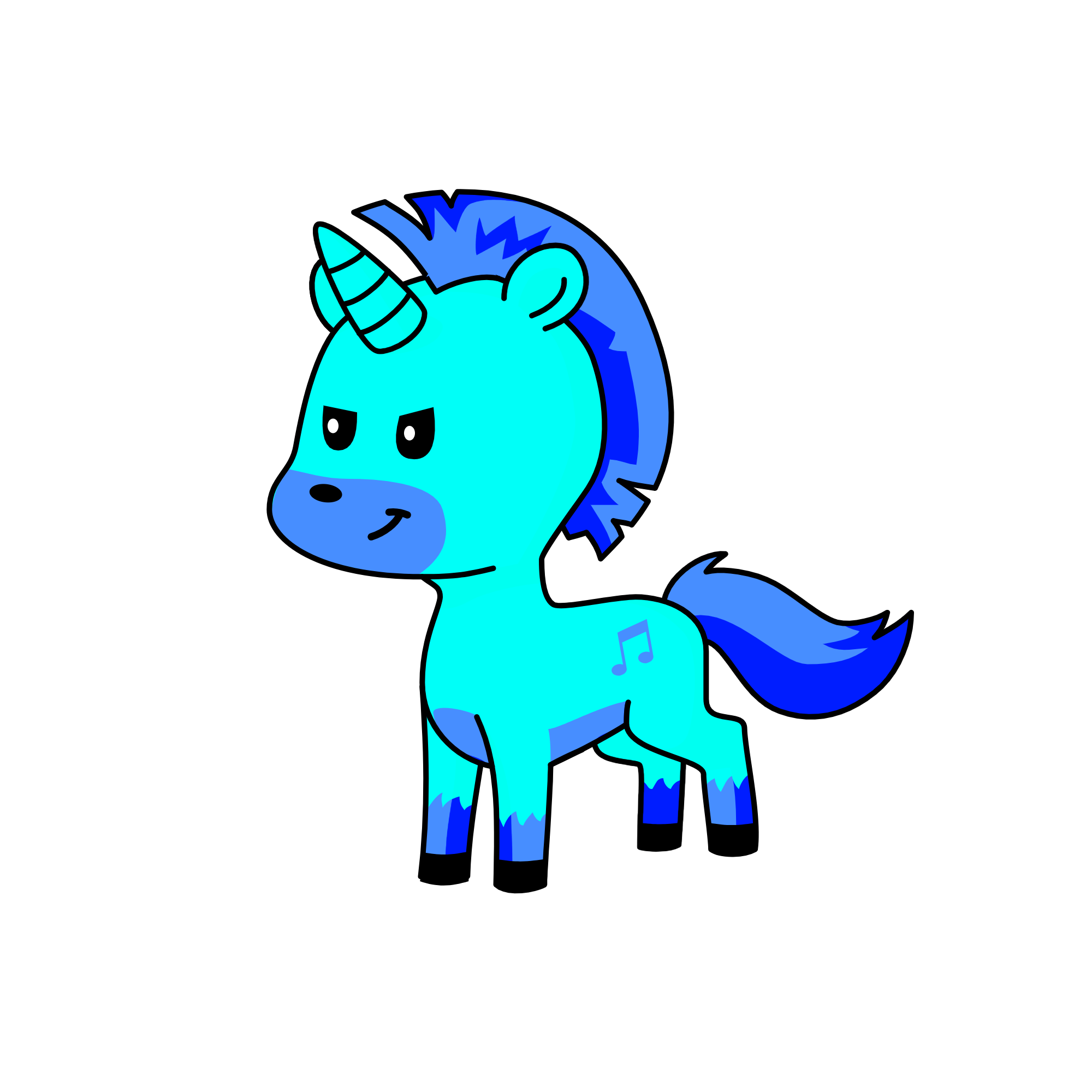 toy bonnie, the unicorn
