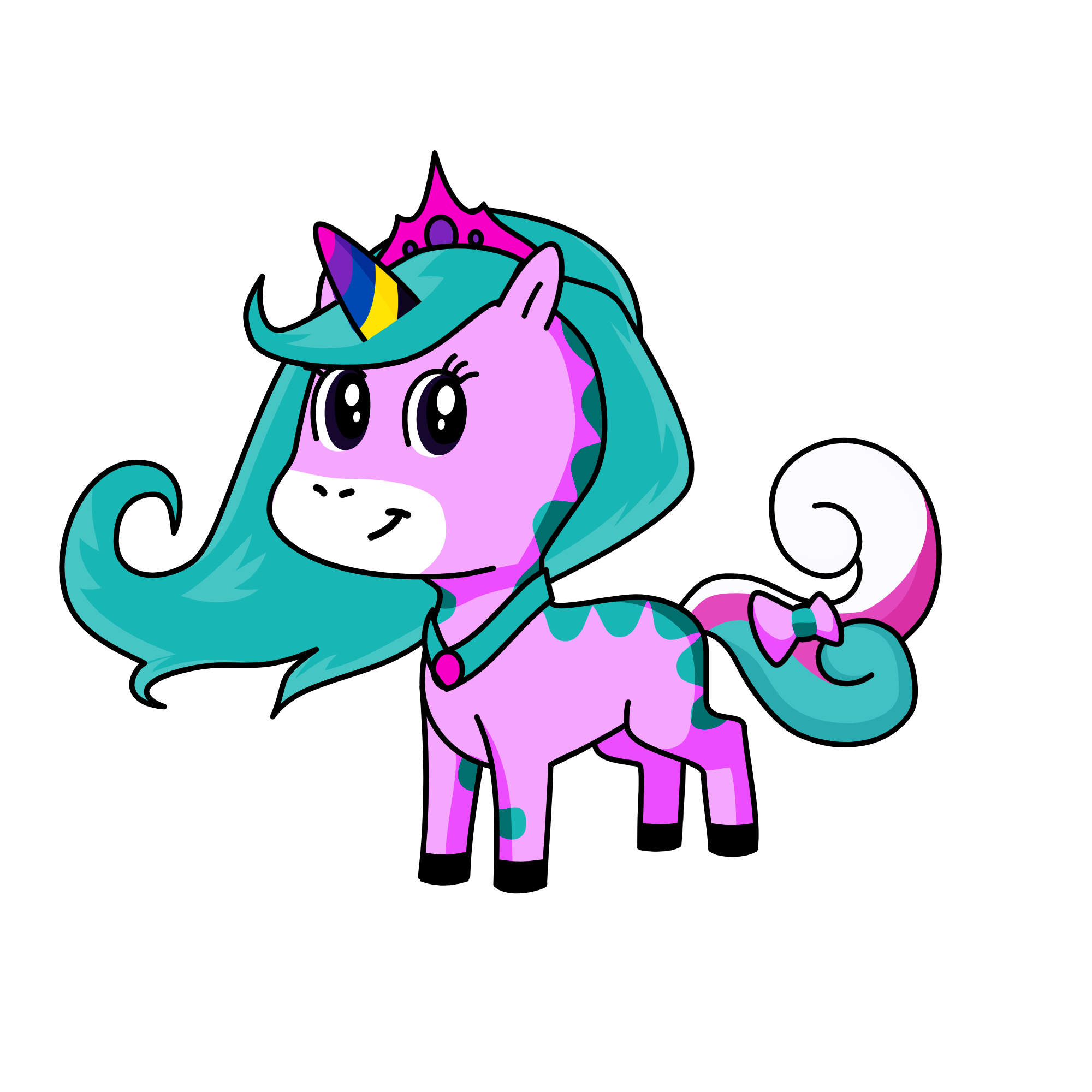 princess, the unicorn