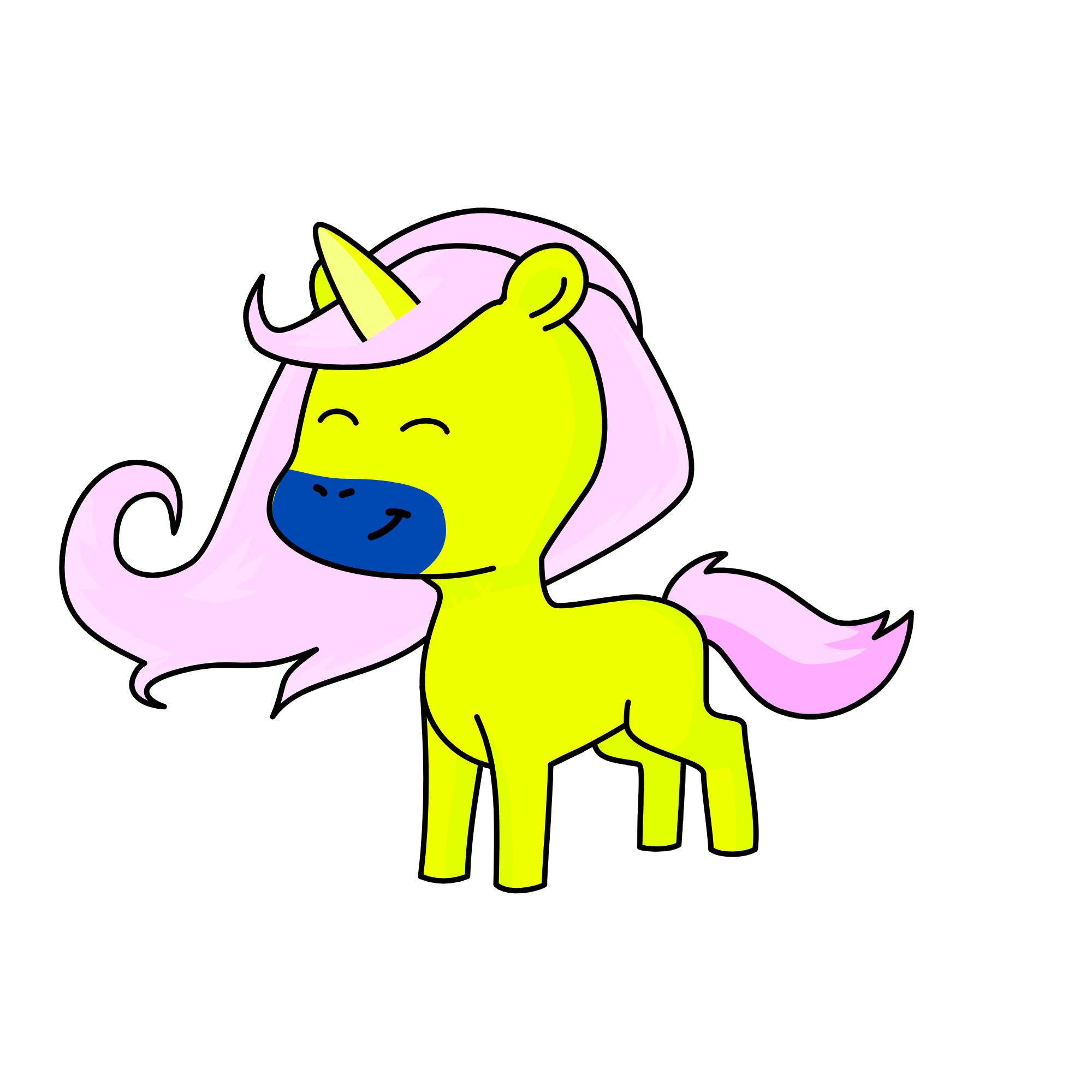 fluttershy, the unicorn