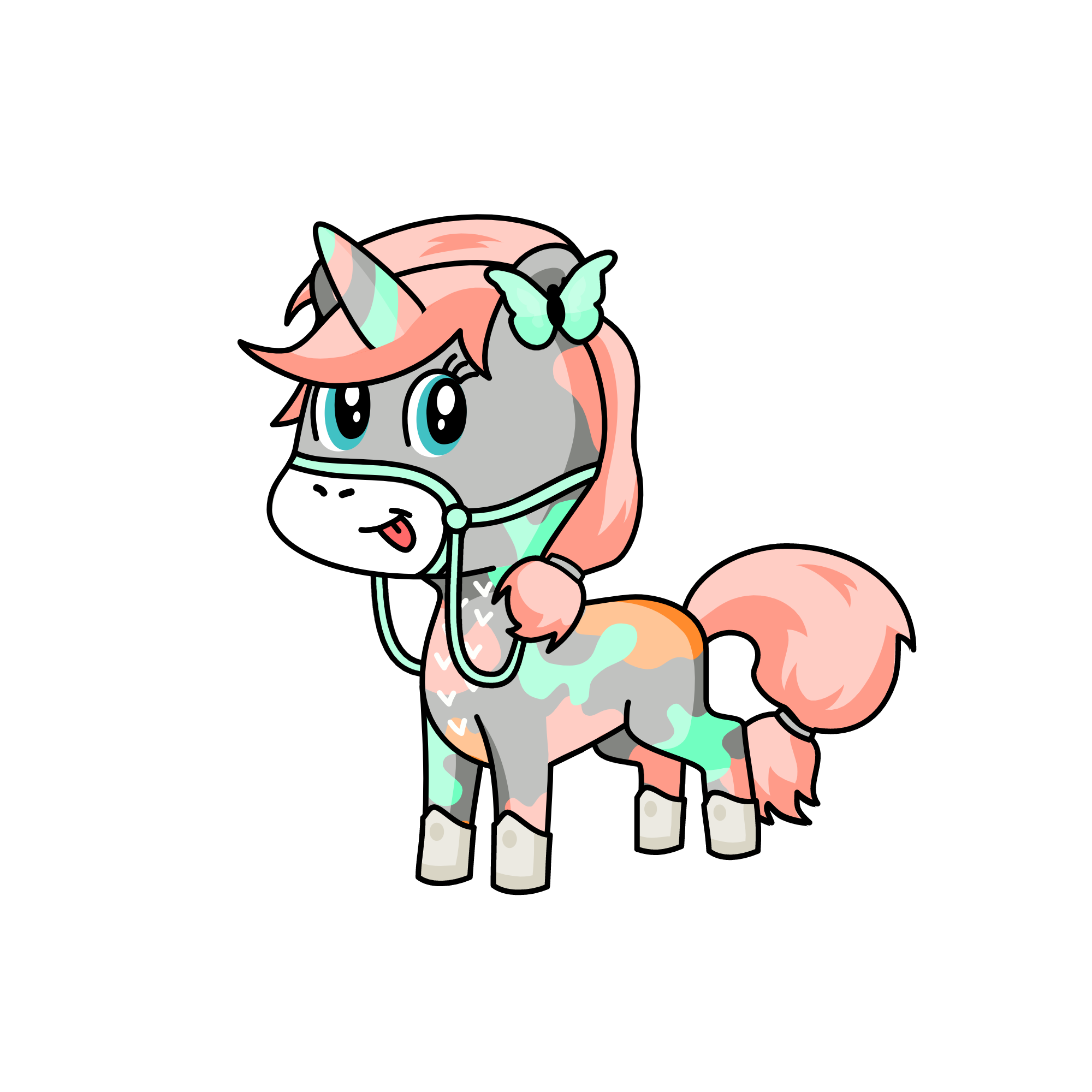 Pony, the unicorn