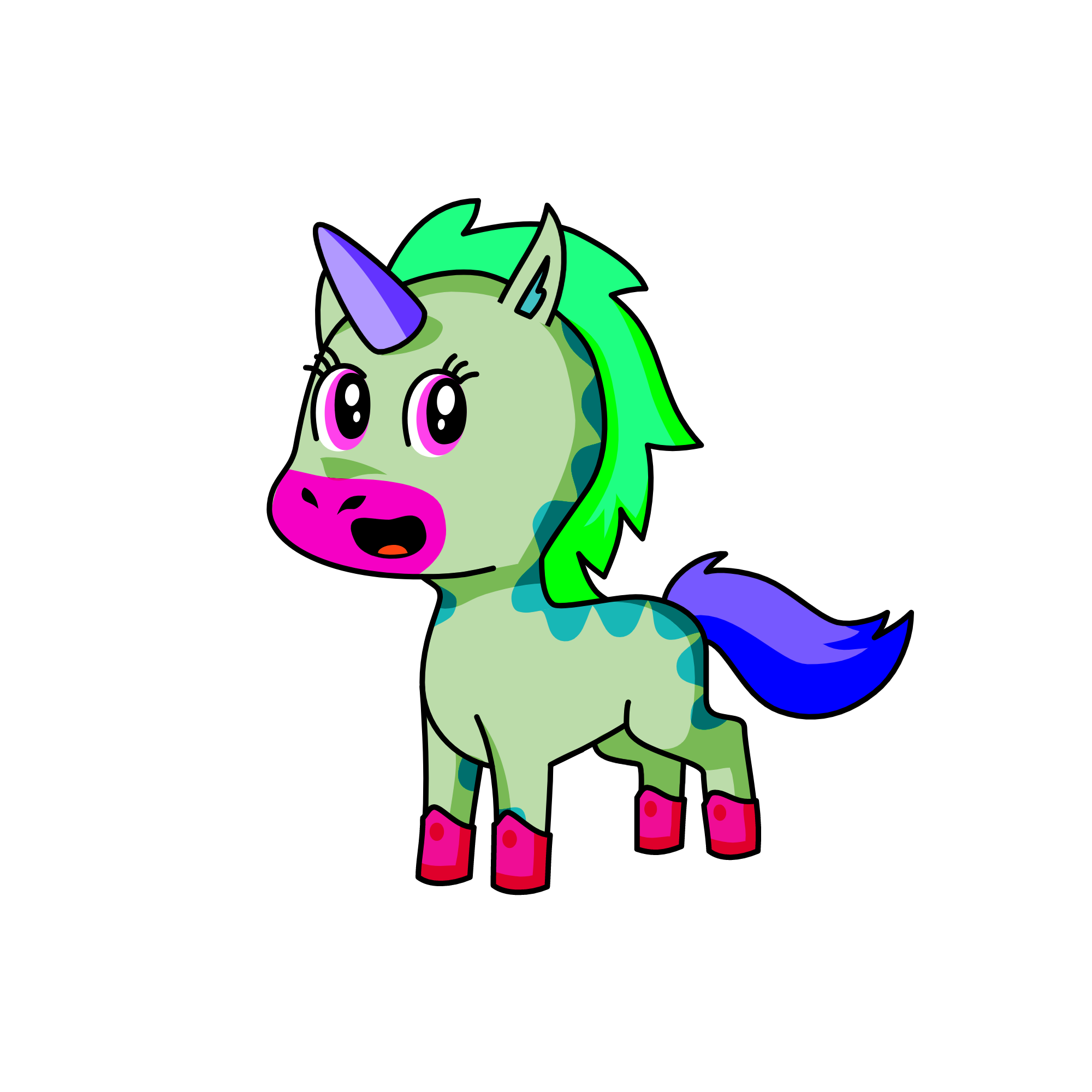 bricorn, the unicorn
