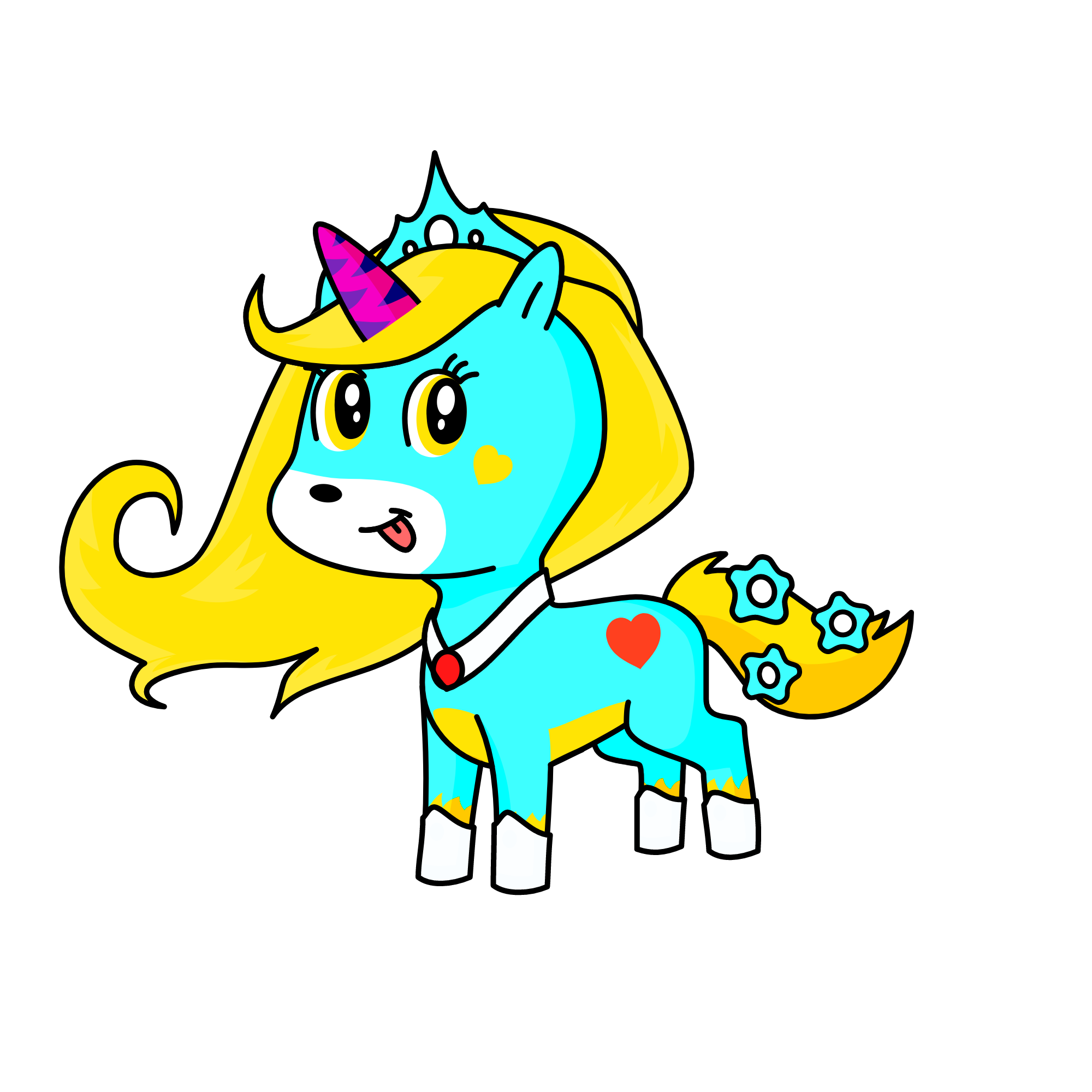 Kayla, the unicorn