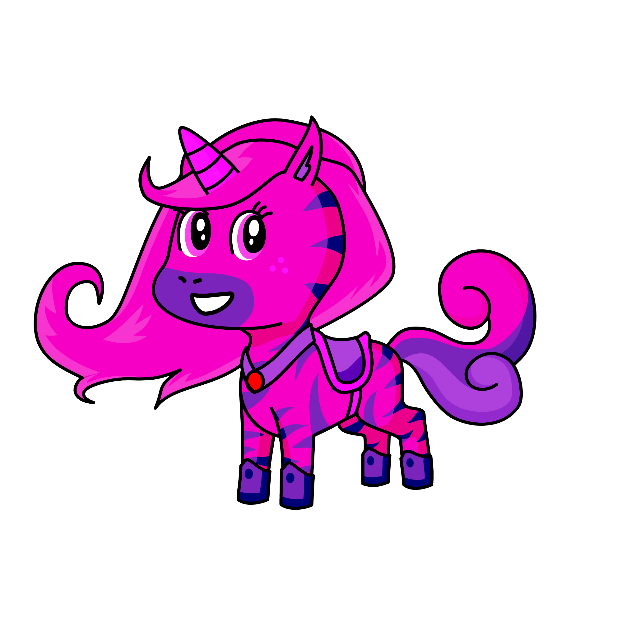 Joy born, the unicorn