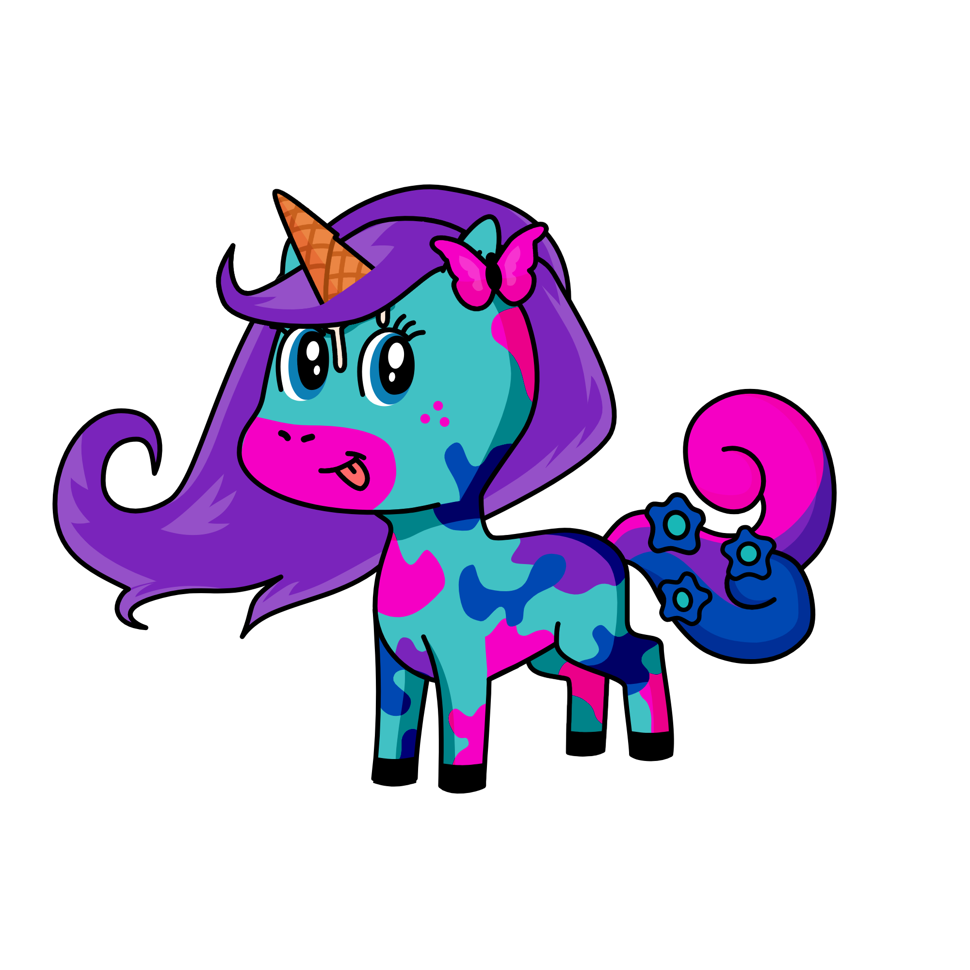 BIRTHDAY, the unicorn