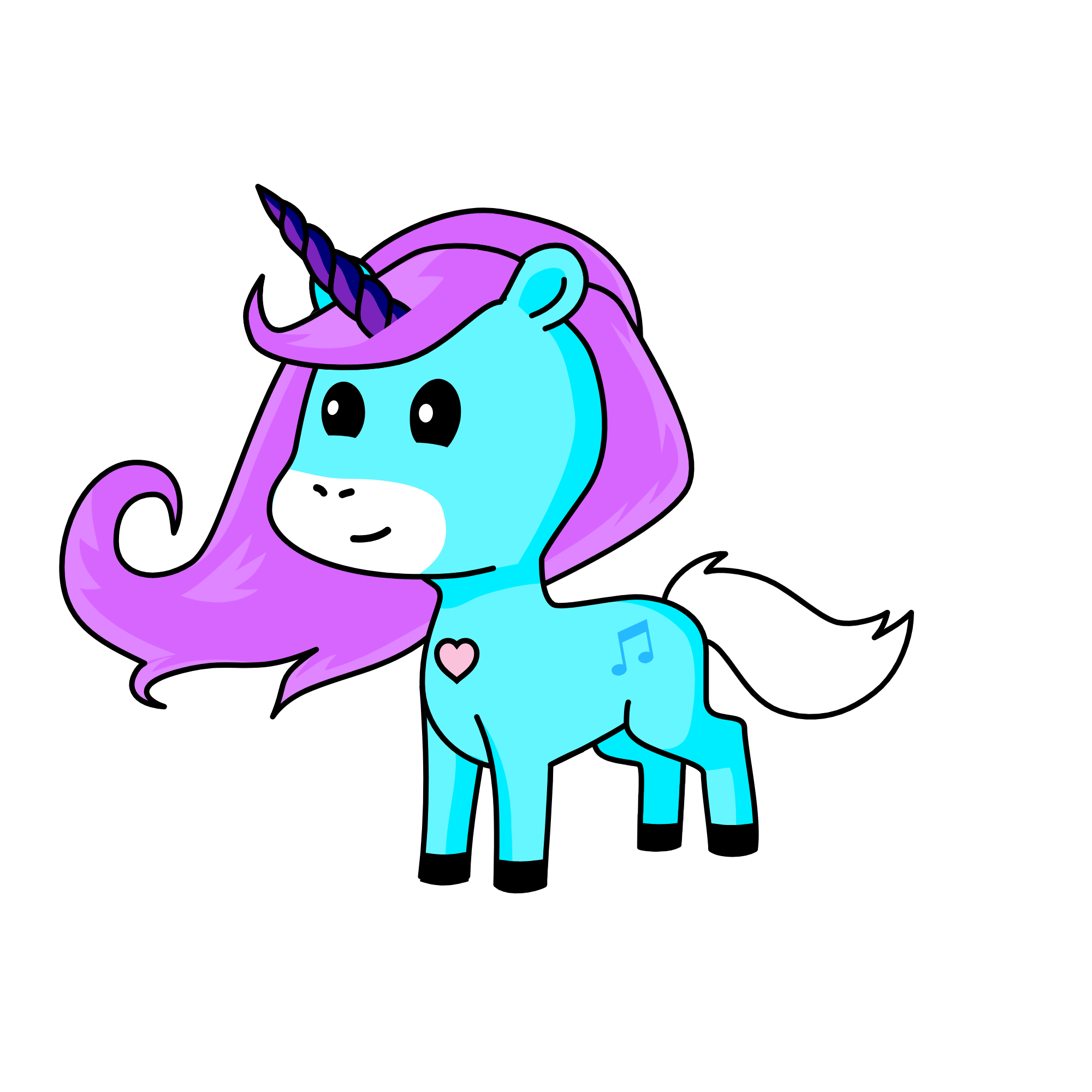 melody music, the unicorn