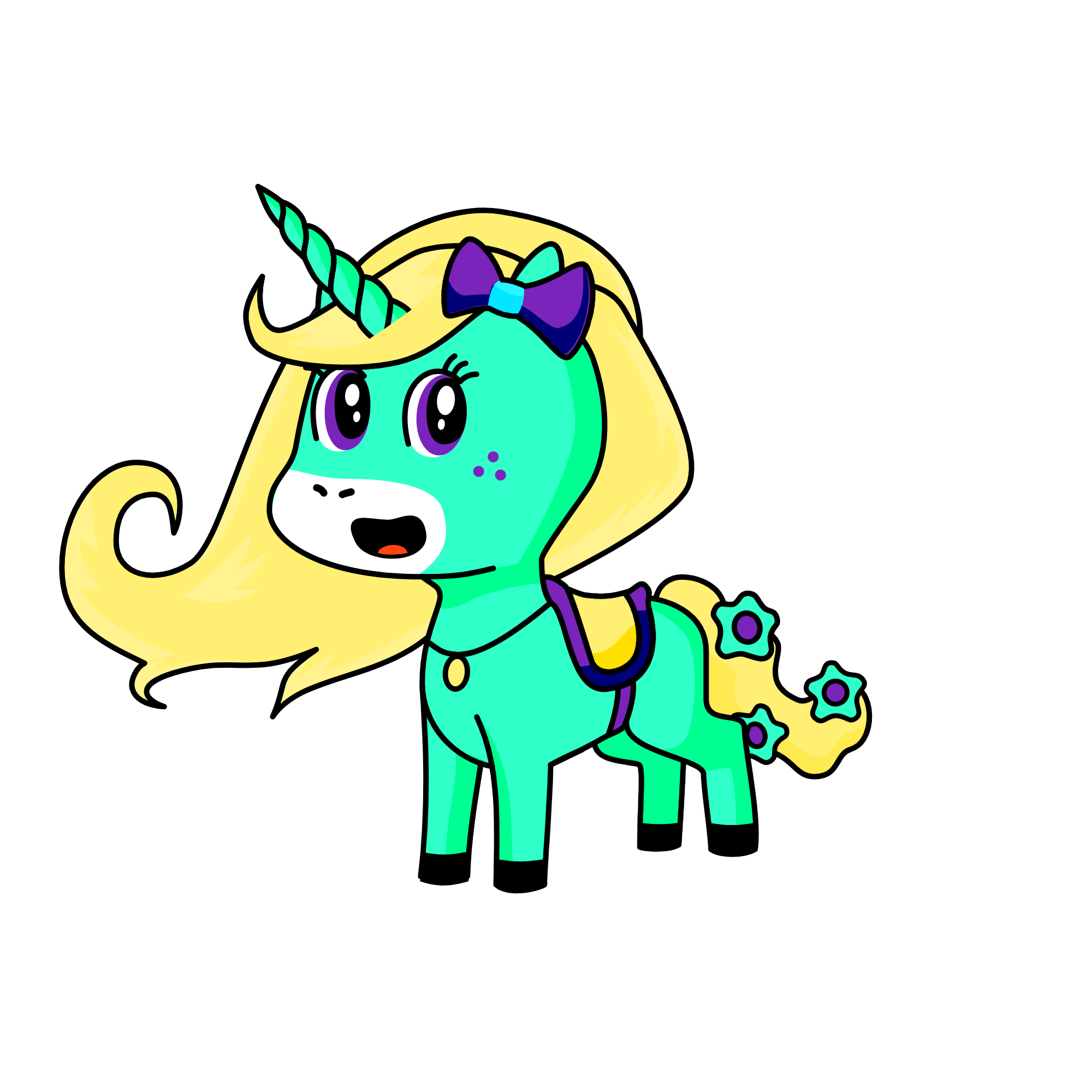 يوني يو, the unicorn
