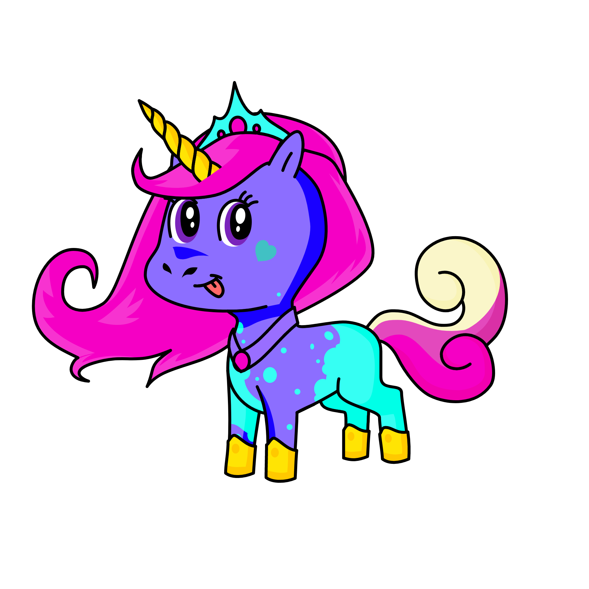 Twilight Glitters, the unicorn