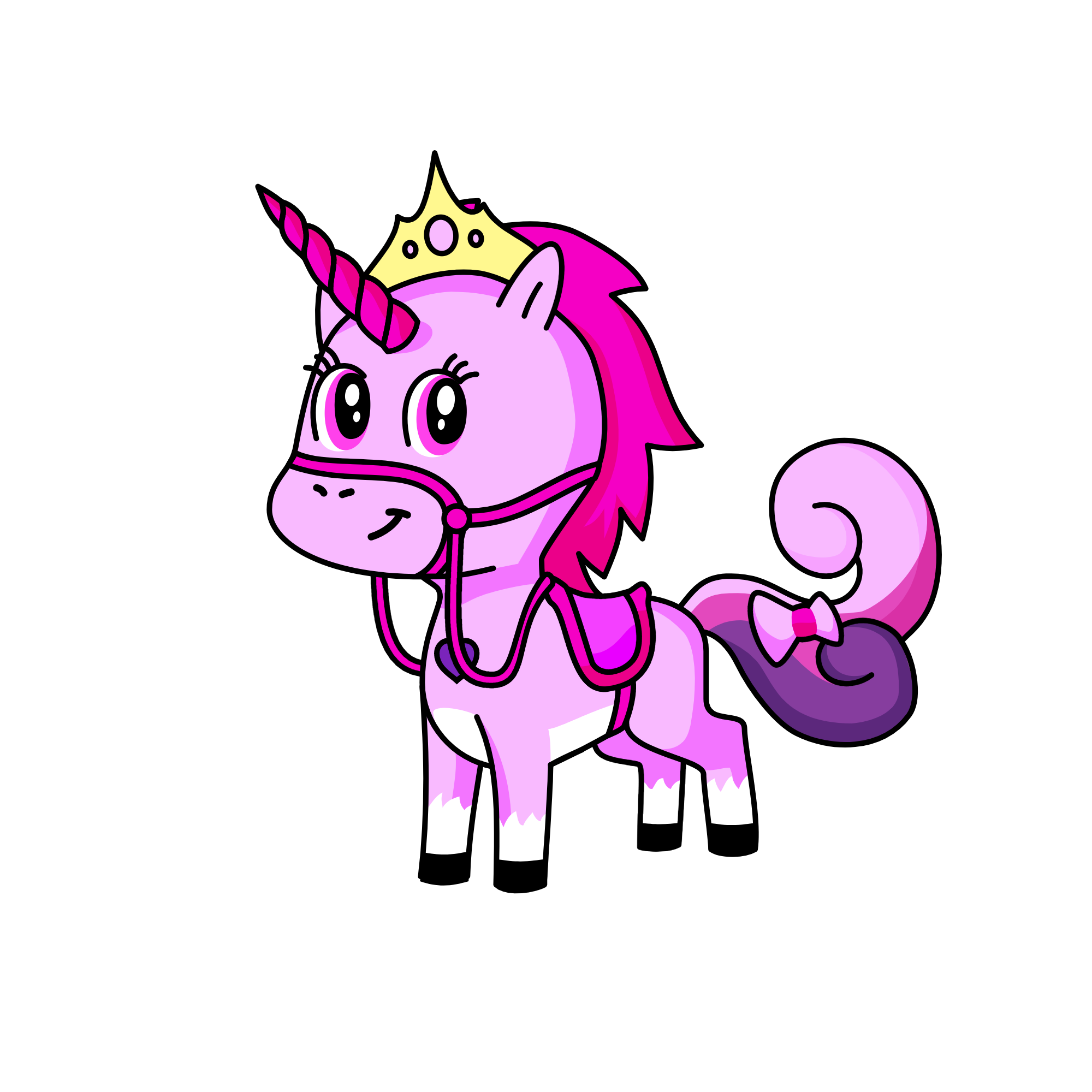 Princess Party, the unicorn