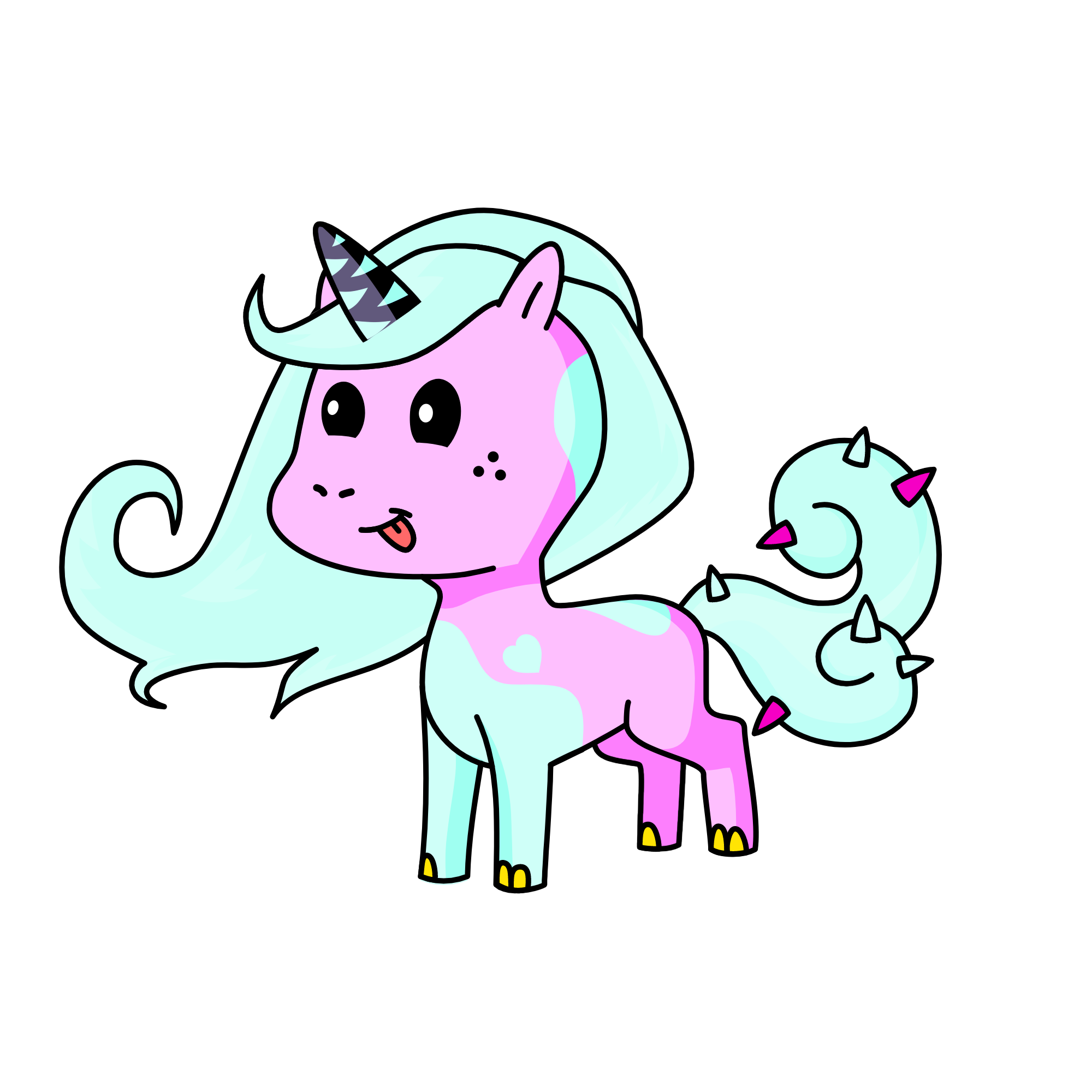 CottonCandy, the unicorn