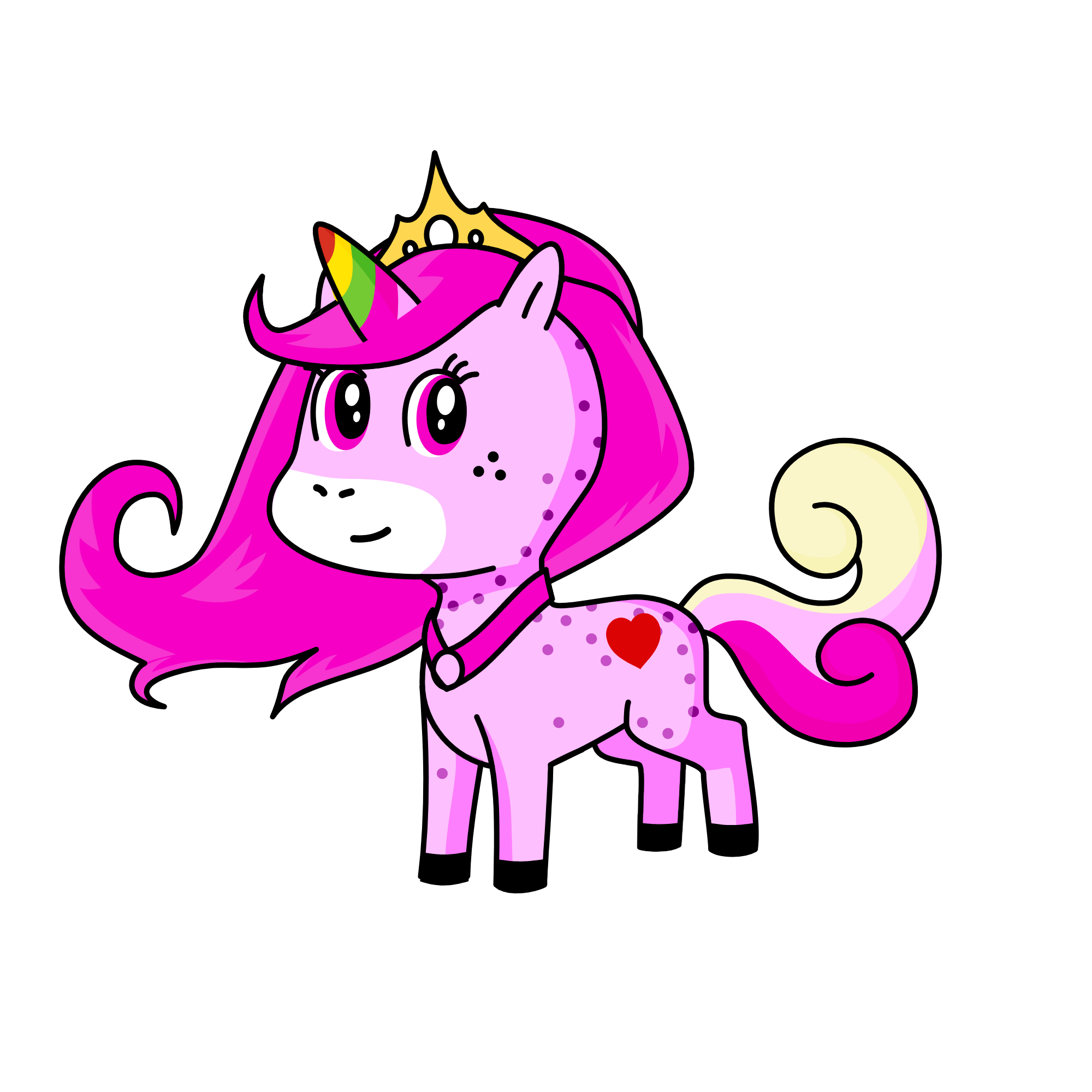 Rose , the unicorn