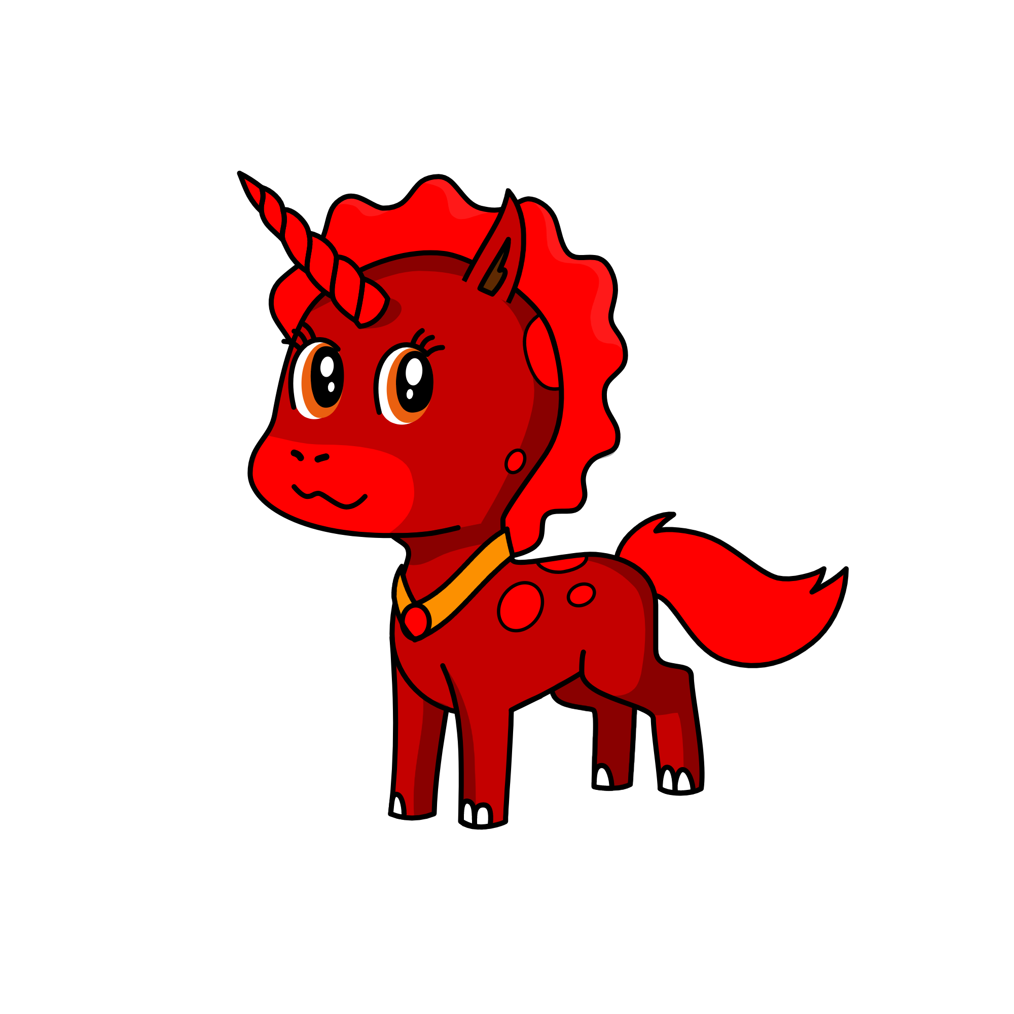 dragon, the unicorn