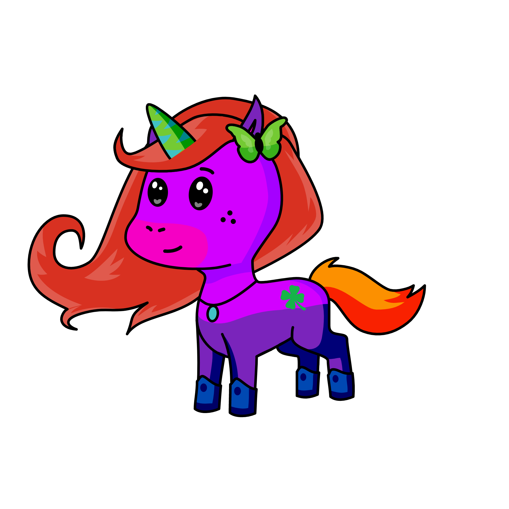 Jade, the unicorn
